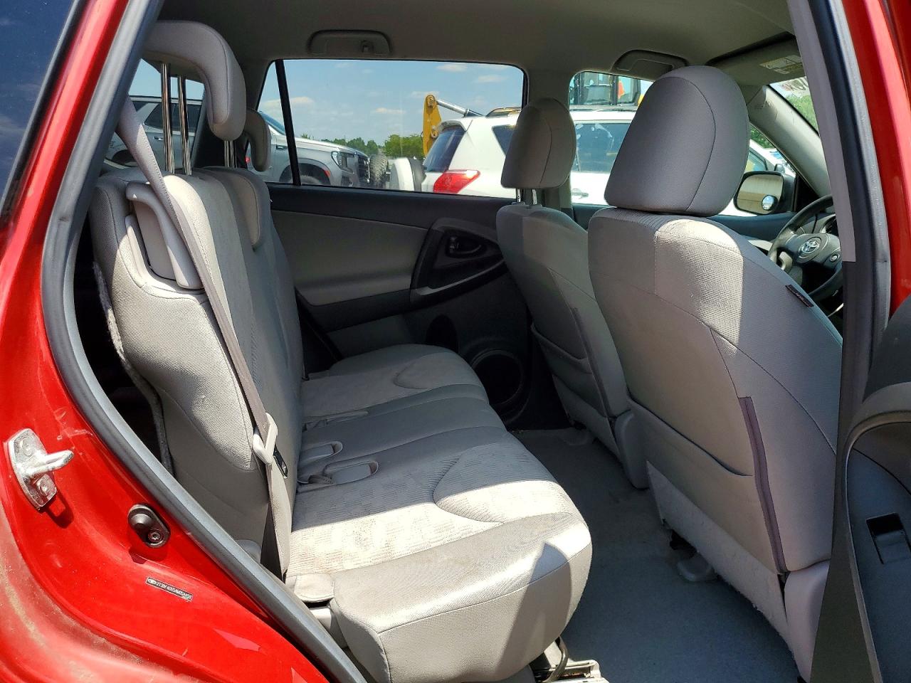 2010 Toyota Rav4 Base Red vin: 2T3BF4DV5AW054458