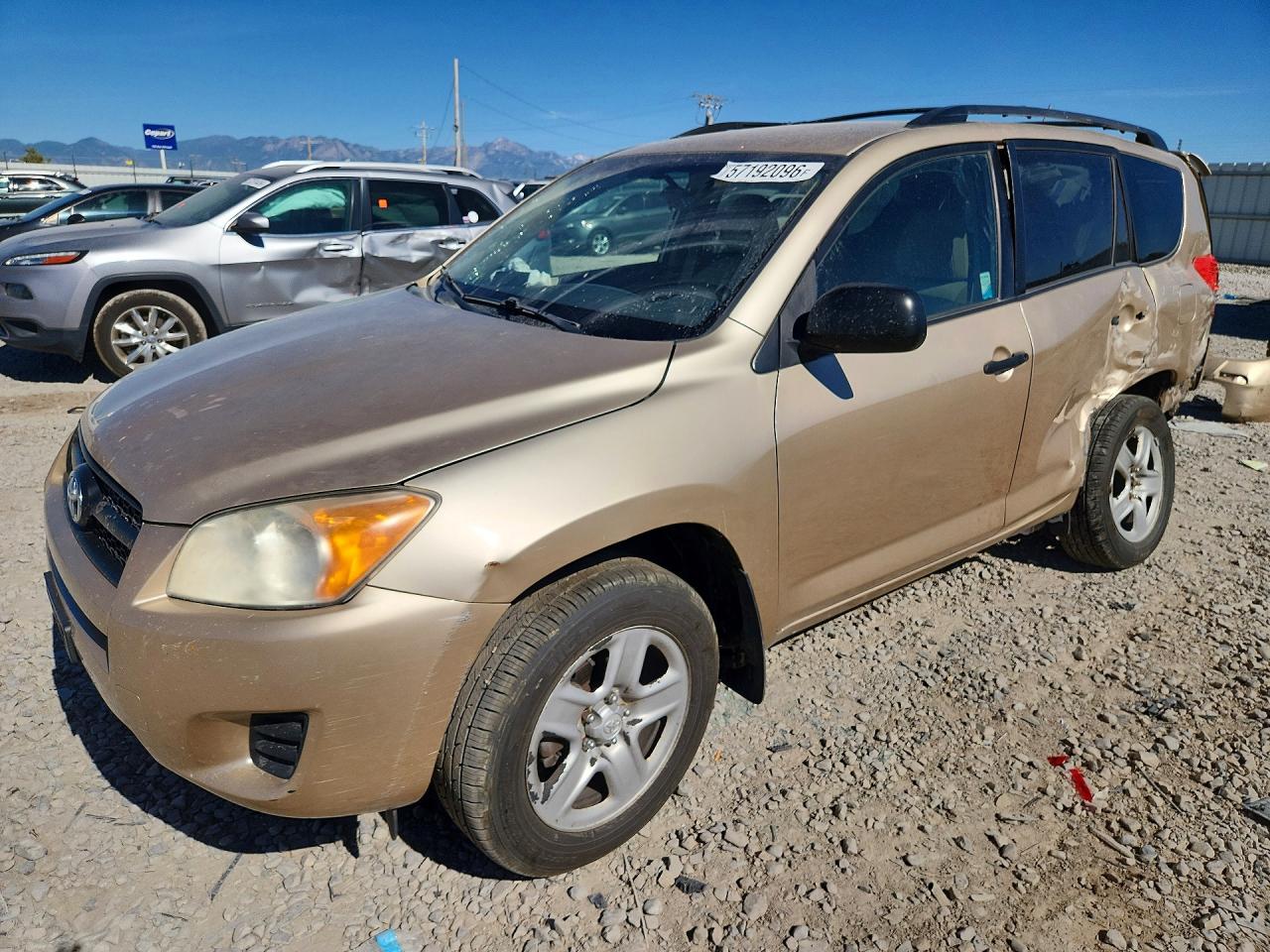 2010 Toyota Rav4 Base Tan vin: 2T3BF4DV5AW055531