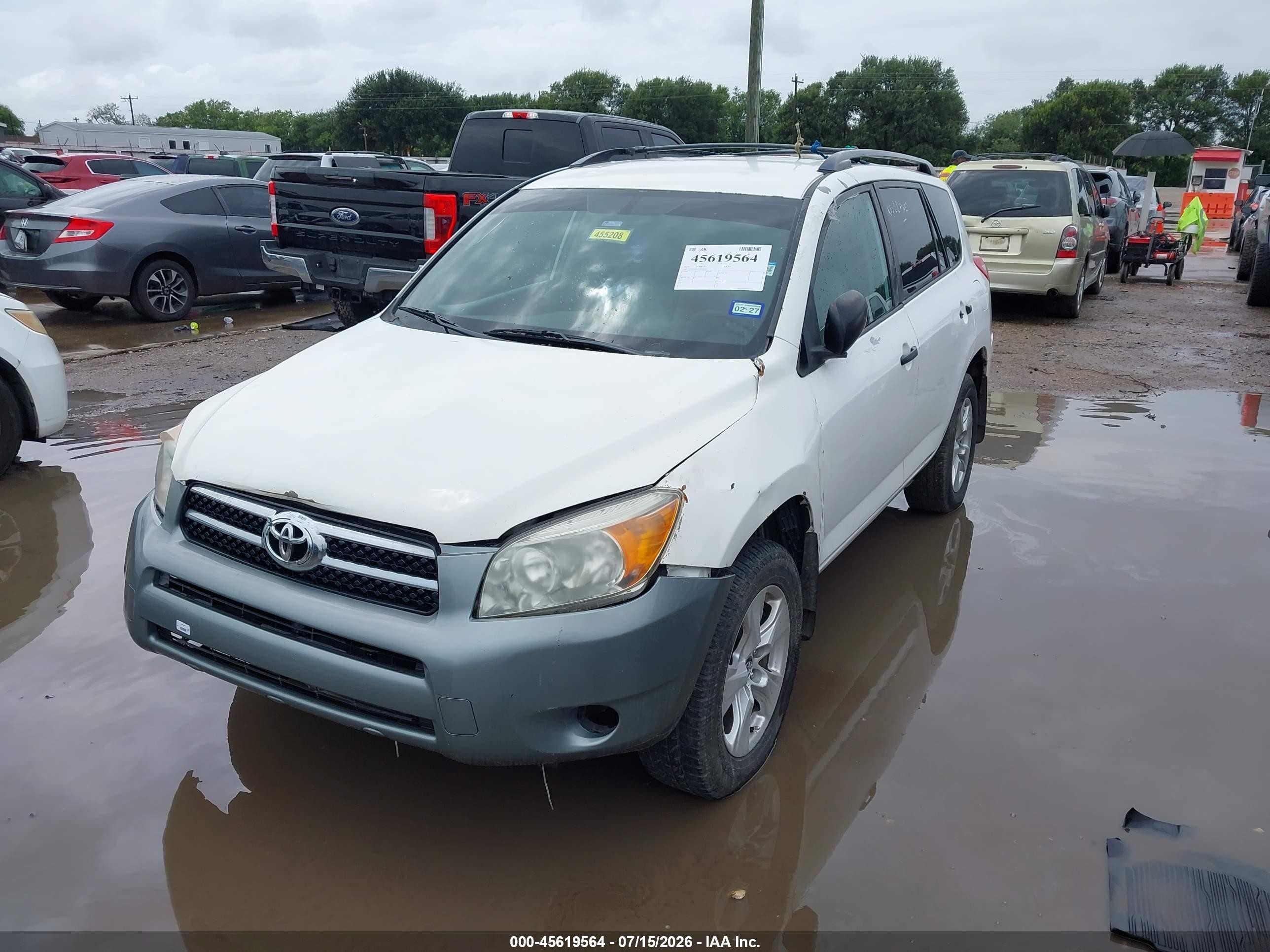 2010 Toyota Rav4   White vin: 2T3BF4DV5AW074192