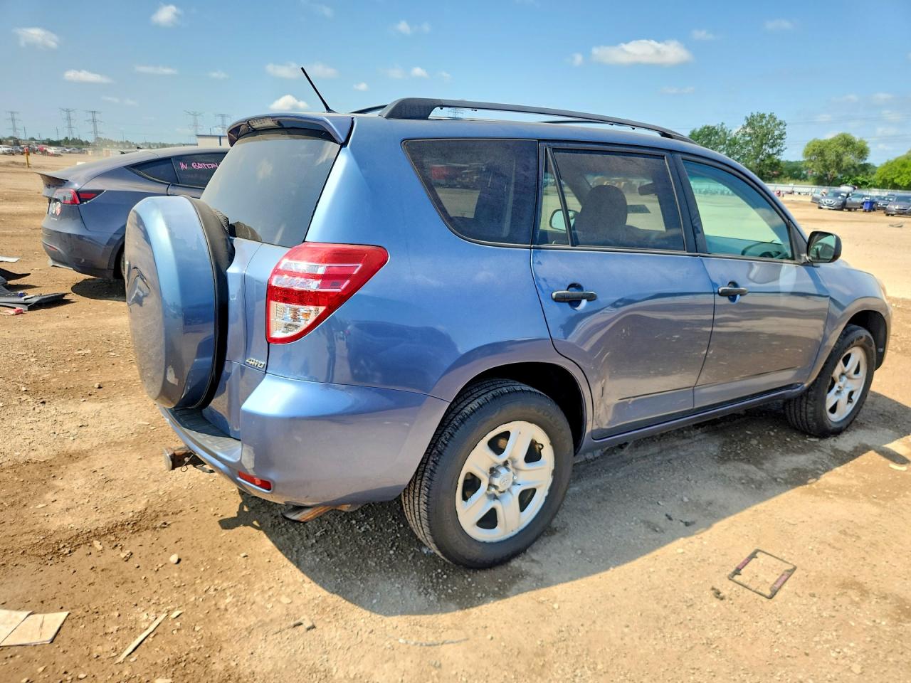 2010 Toyota Rav4 Base Синий vin: 2T3BF4DV5AW076931