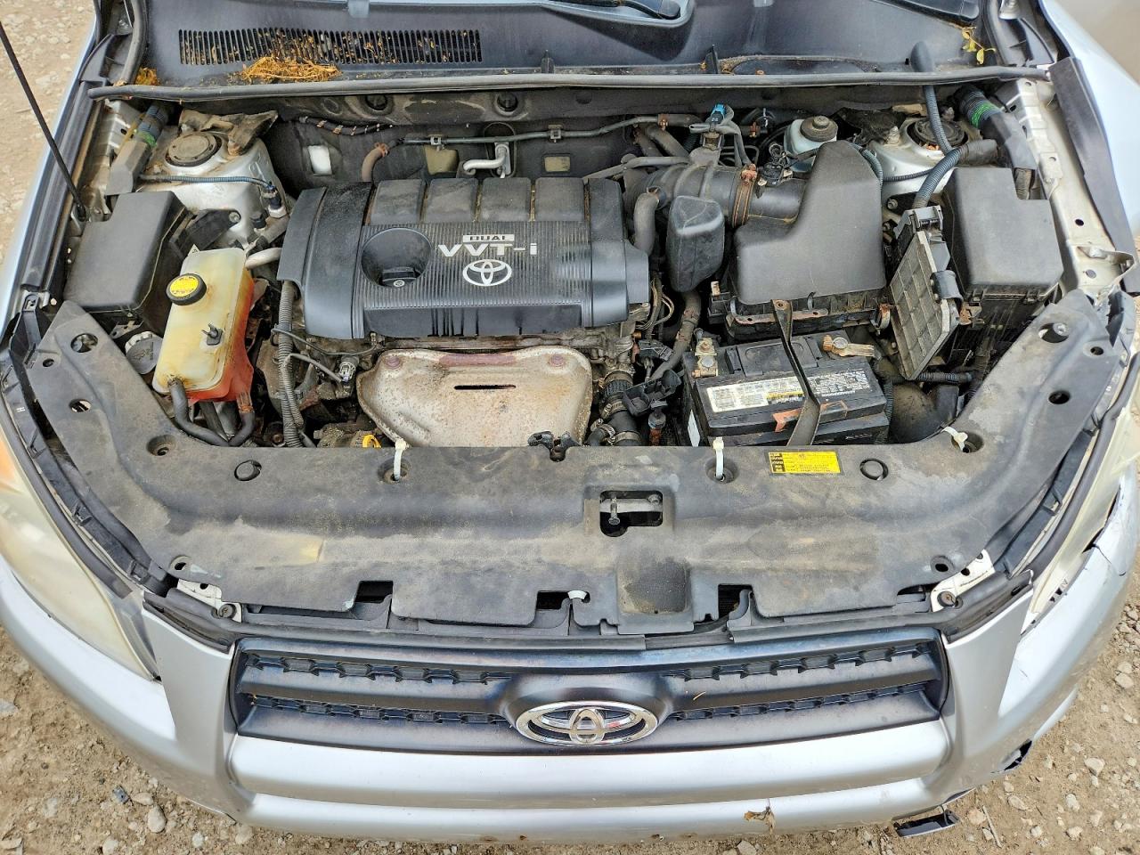2011 Toyota Rav4 Base Silver vin: 2T3BF4DV5BW097408