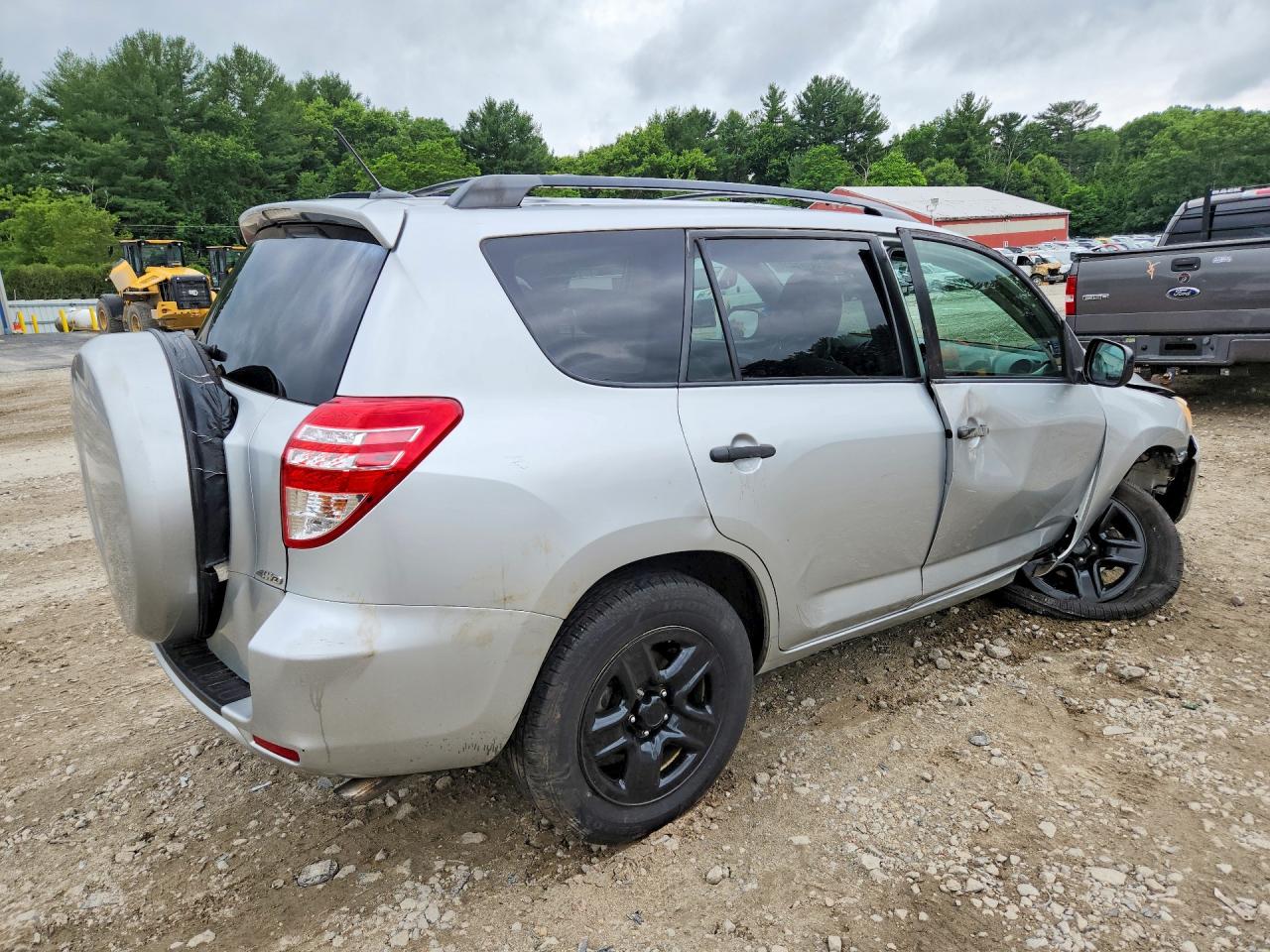 2011 Toyota Rav4 Base Silver vin: 2T3BF4DV5BW097408