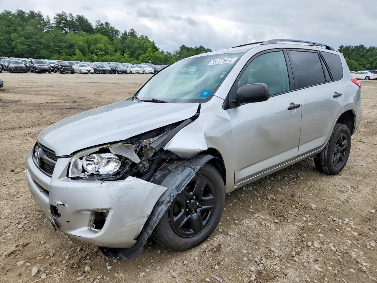 2011 Toyota Rav4 Base Silver vin: 2T3BF4DV5BW097408