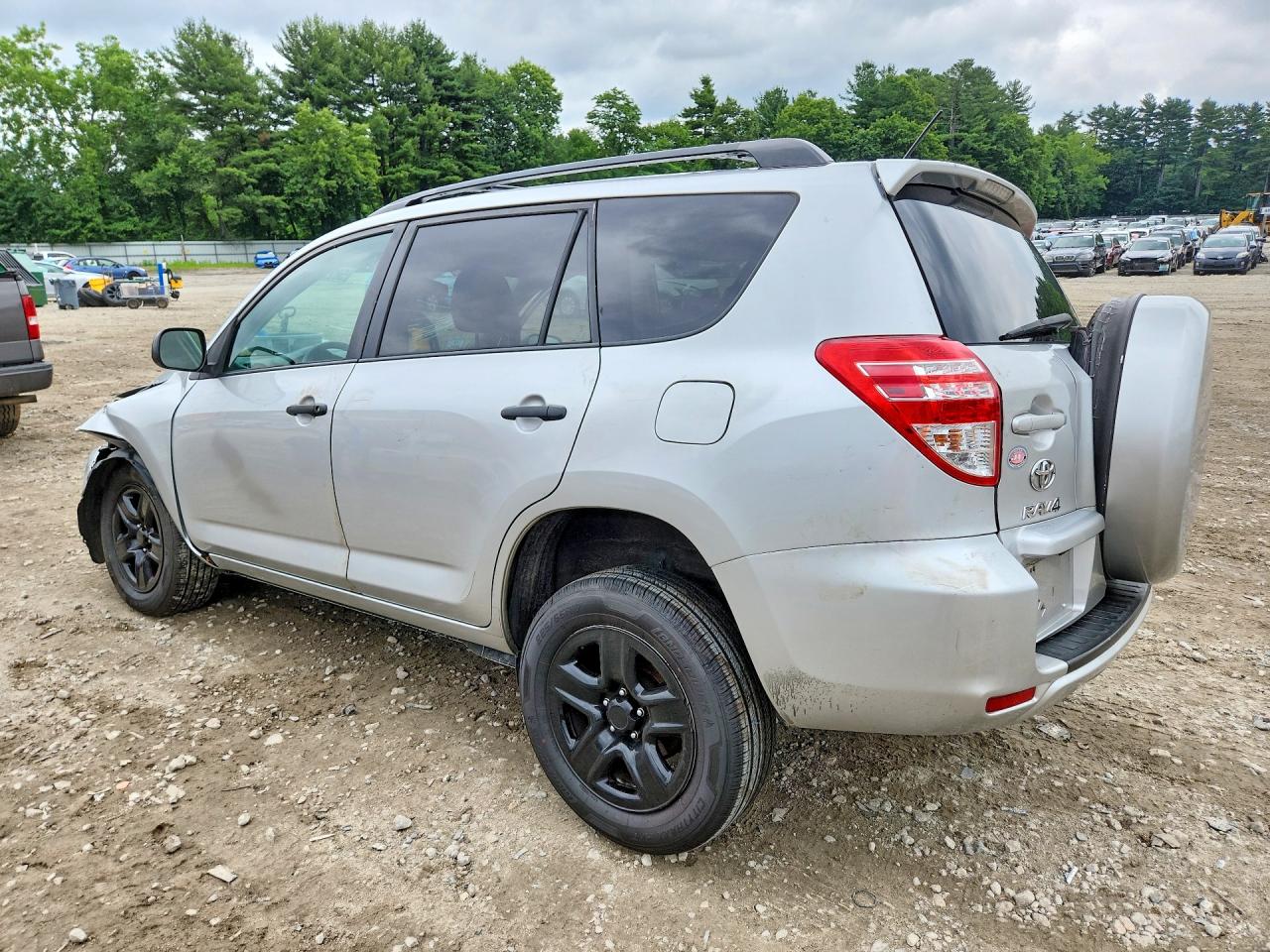 2011 Toyota Rav4 Base Silver vin: 2T3BF4DV5BW097408