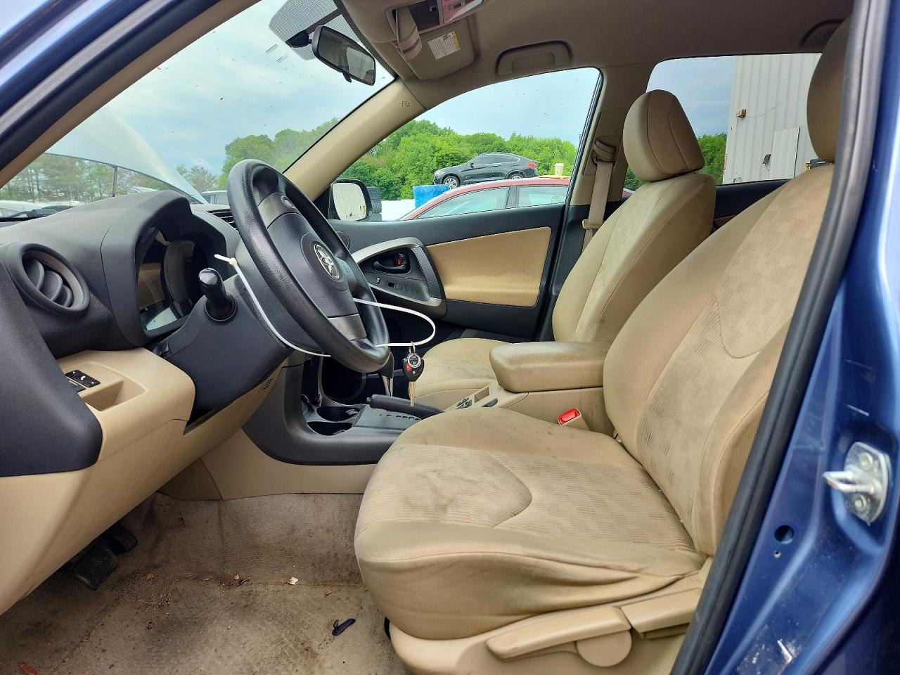 2011 Toyota Rav4 Base Blue vin: 2T3BF4DV5BW105331