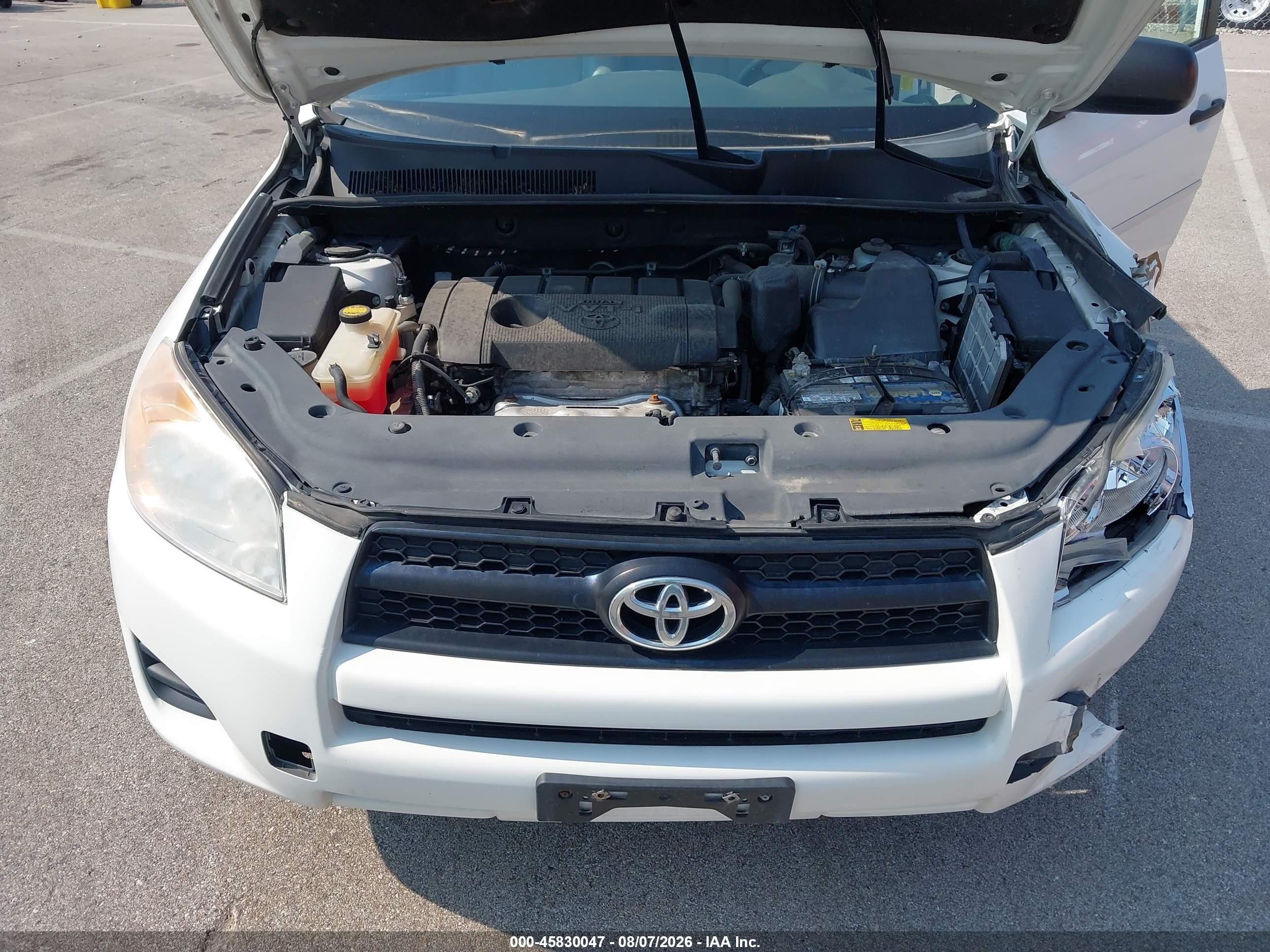 2011 Toyota Rav4   Белый vin: 2T3BF4DV5BW119164