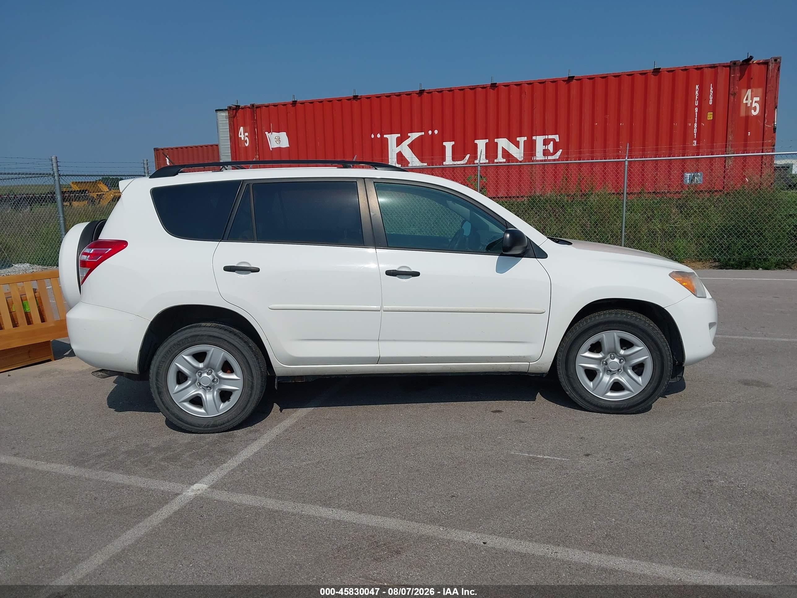 2011 Toyota Rav4   Белый vin: 2T3BF4DV5BW119164