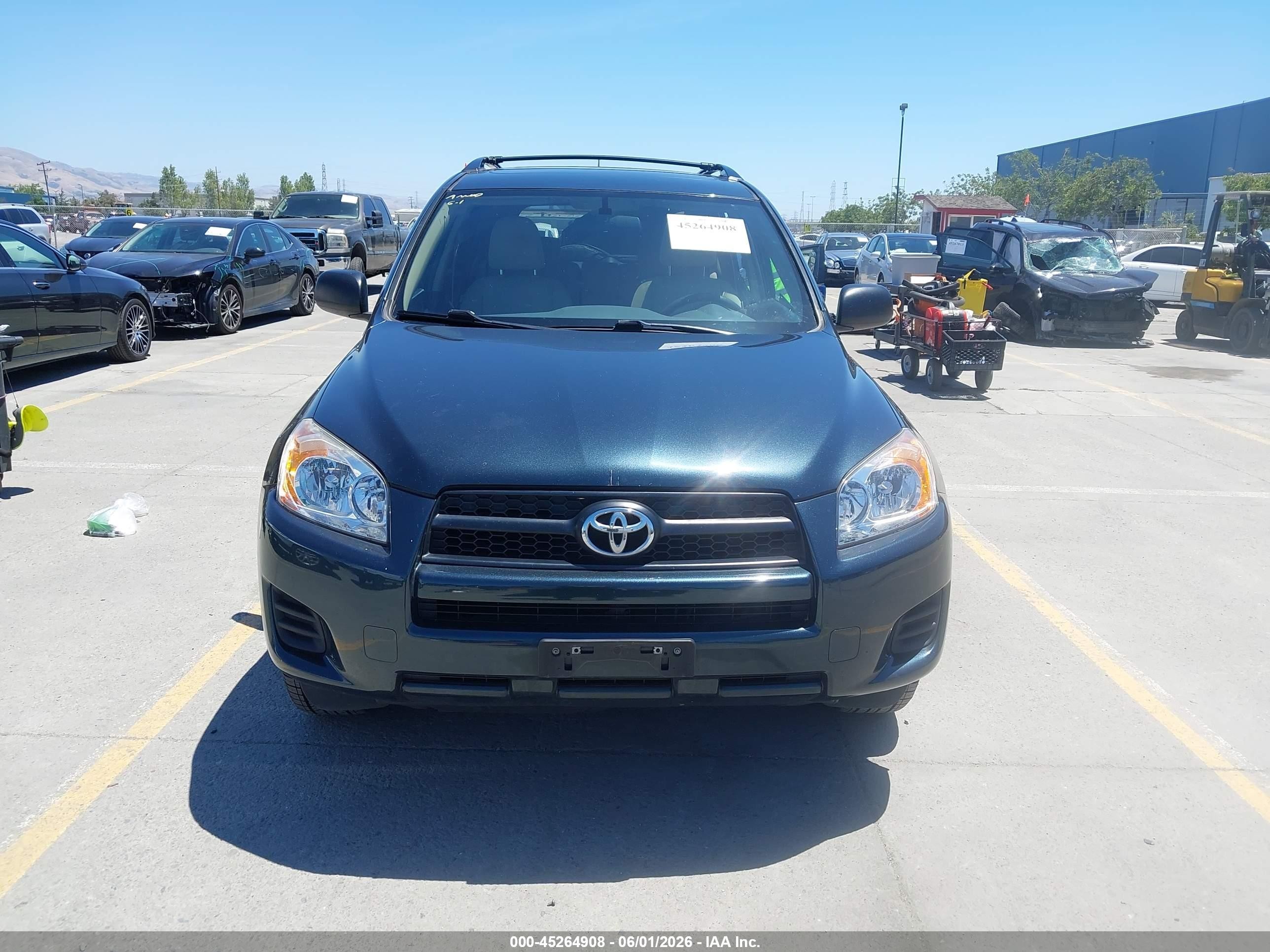 2011 Toyota Rav4   Green vin: 2T3BF4DV5BW123411