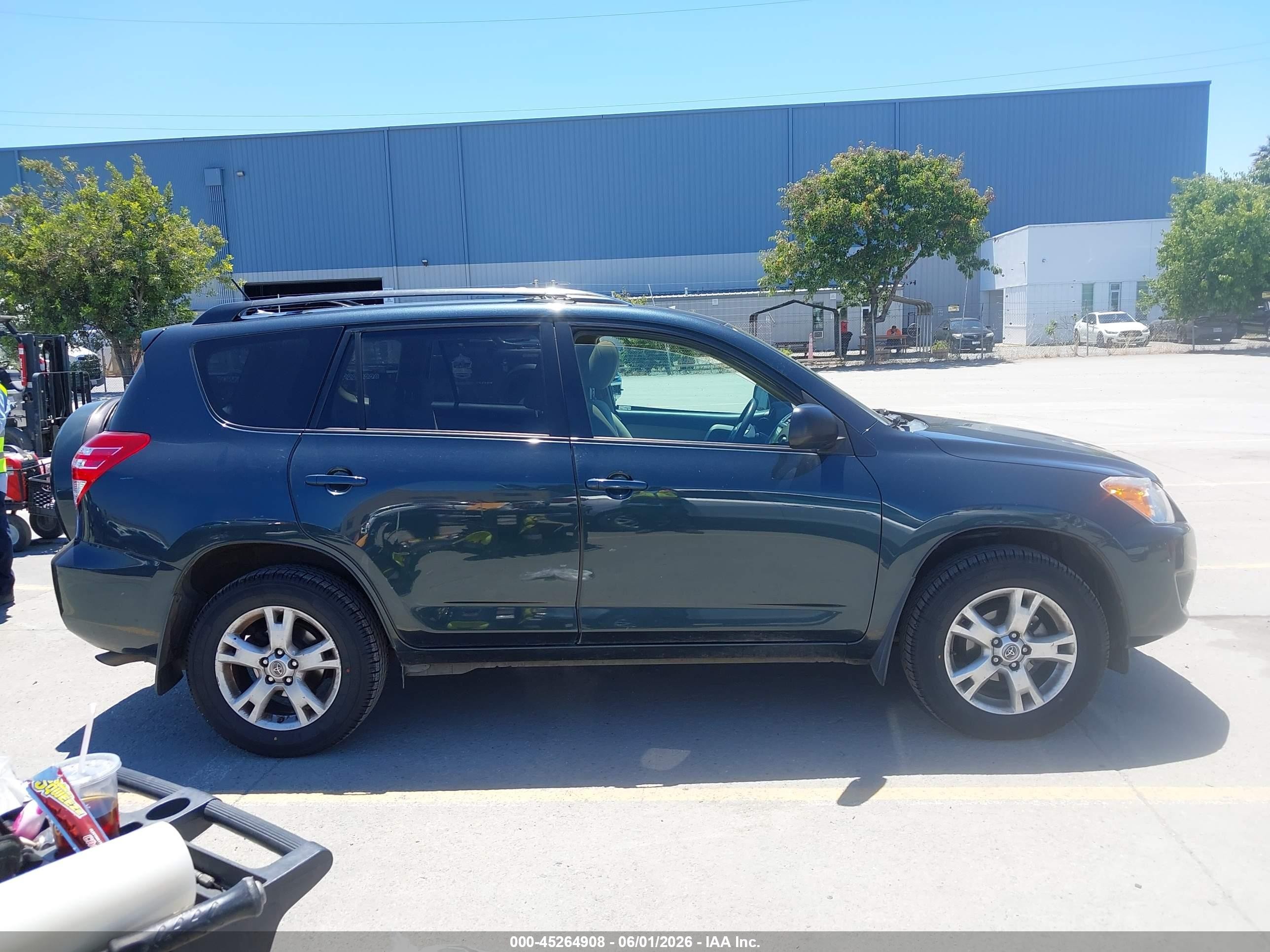 2011 Toyota Rav4   Green vin: 2T3BF4DV5BW123411