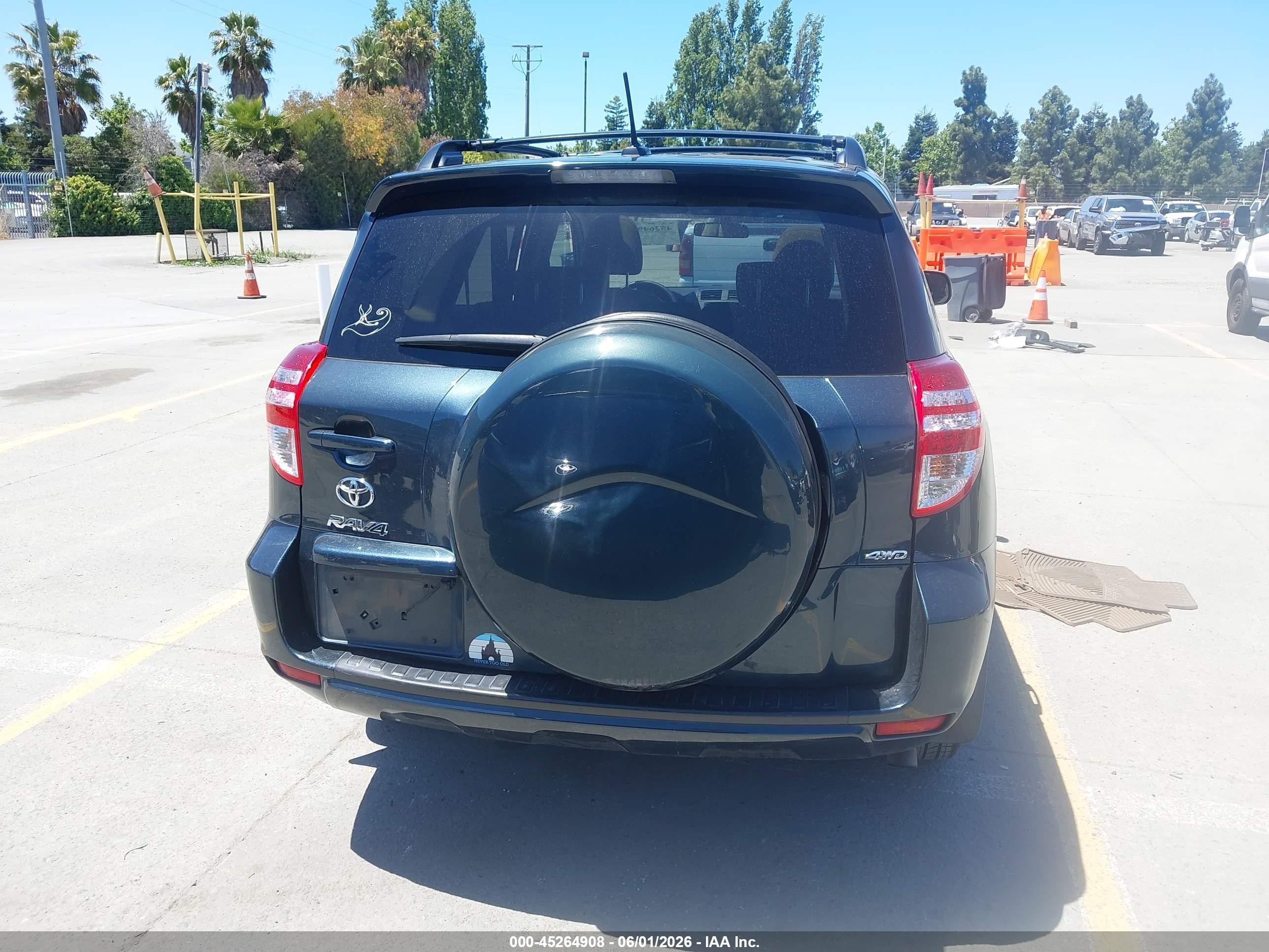 2011 Toyota Rav4   Green vin: 2T3BF4DV5BW123411