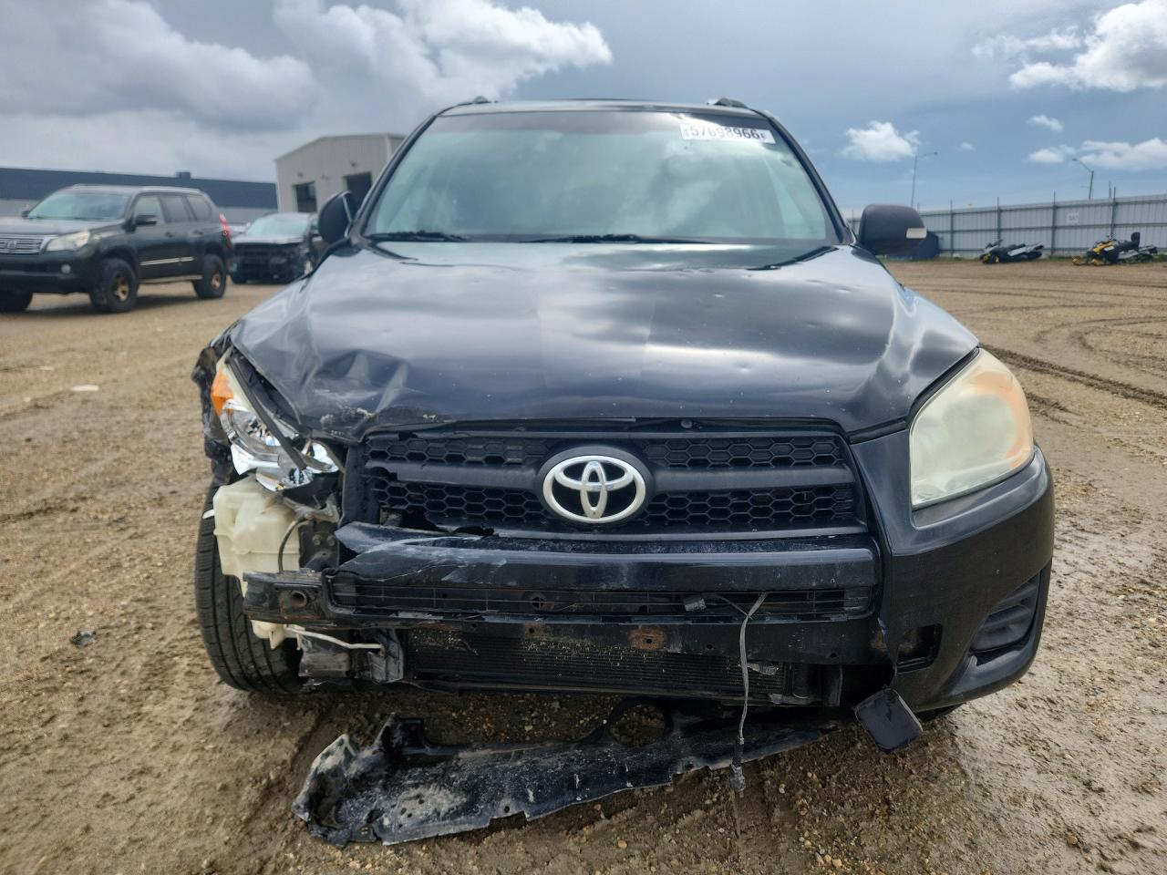 2011 Toyota Rav4 Base Black vin: 2T3BF4DV5BW129127