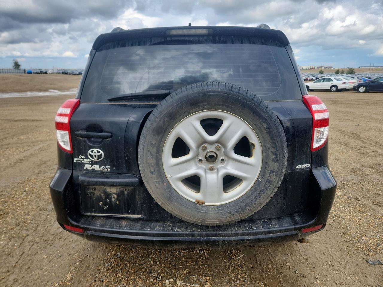 2011 Toyota Rav4 Base Black vin: 2T3BF4DV5BW129127
