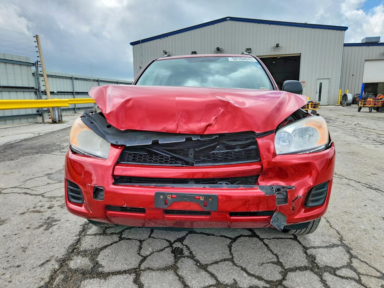 2011 Toyota Rav4 Base Red vin: 2T3BF4DV5BW145182