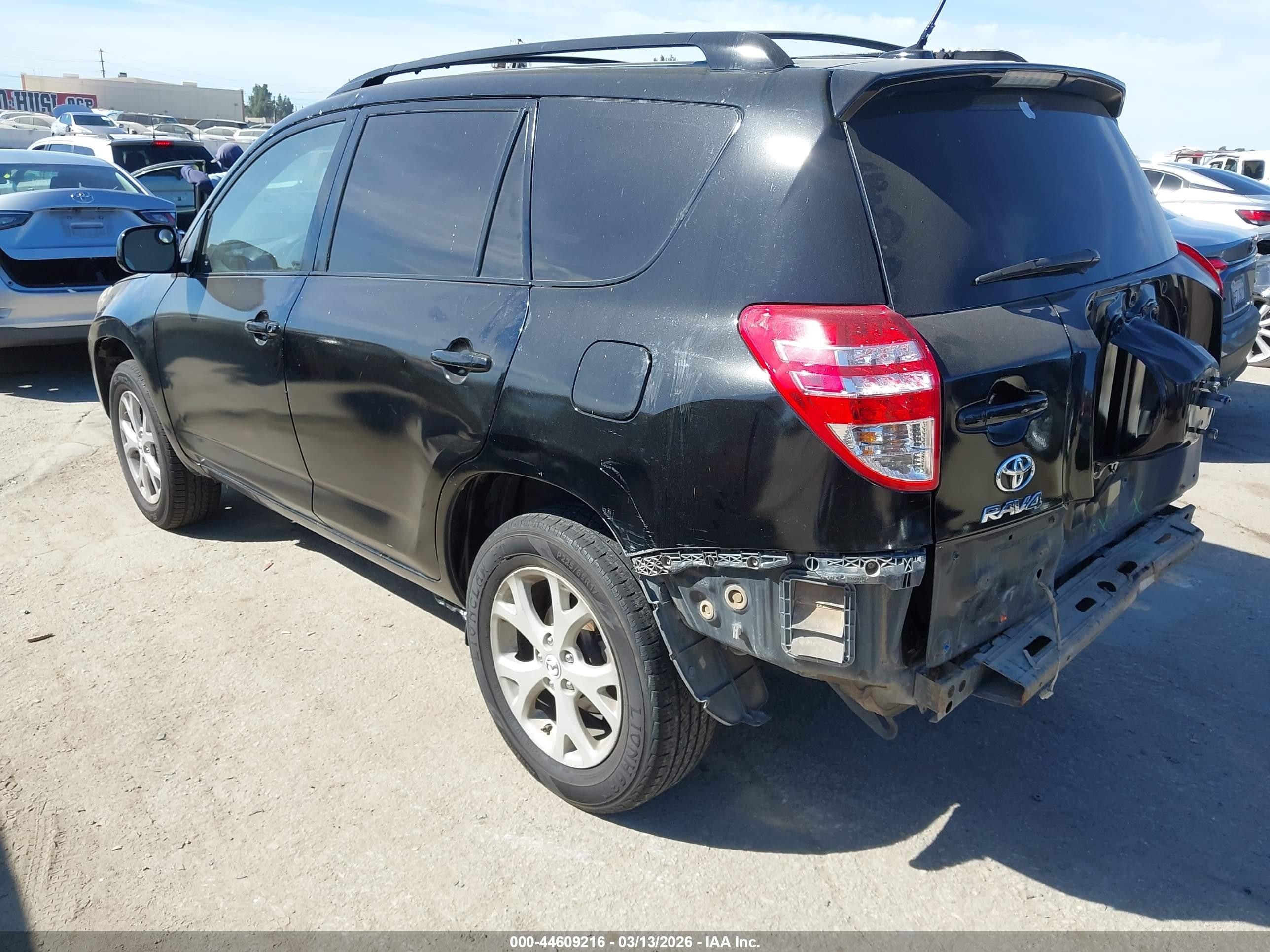 2011 Toyota Rav4 Black vin: 2T3BF4DV5BW149197