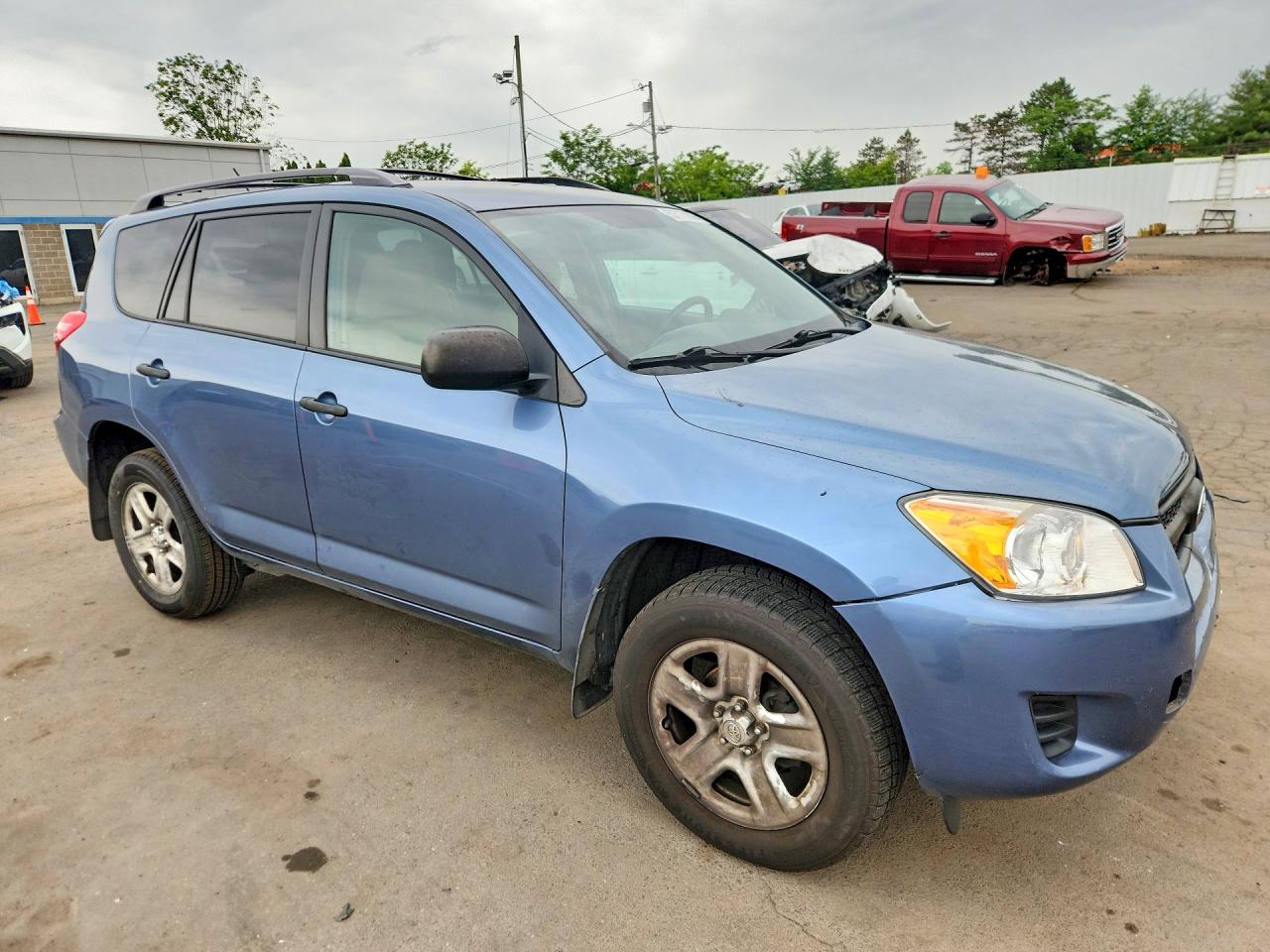 2011 Toyota Rav4 Base Blue vin: 2T3BF4DV5BW151824