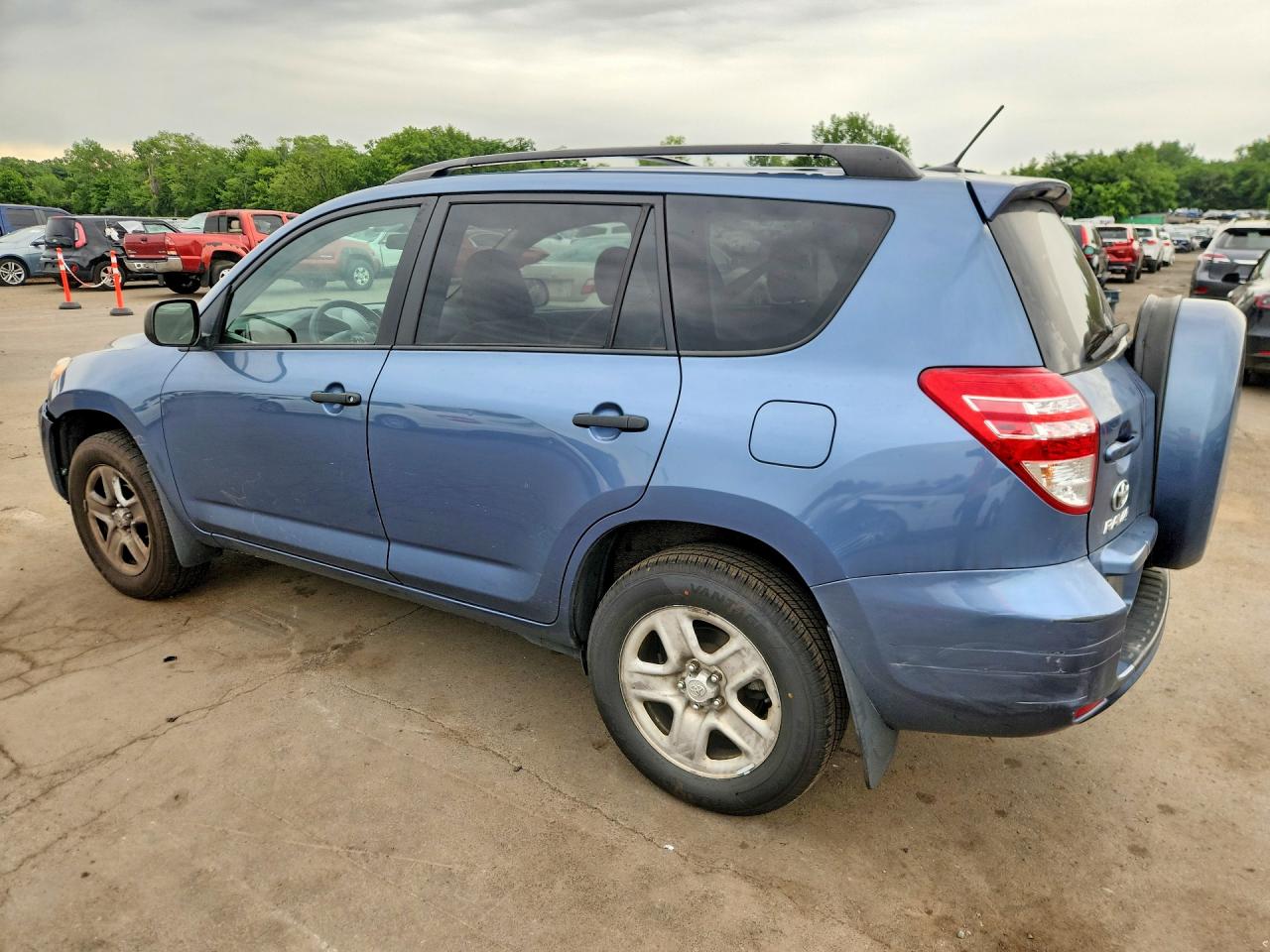 2011 Toyota Rav4 Base Blue vin: 2T3BF4DV5BW151824