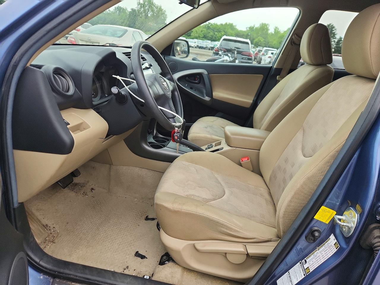 2011 Toyota Rav4 Base Blue vin: 2T3BF4DV5BW151824