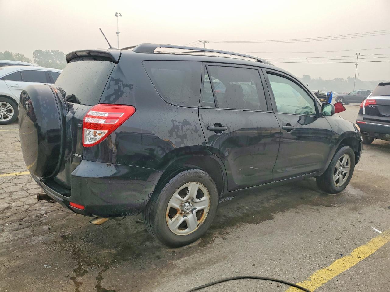 2011 Toyota Rav4 Base Black vin: 2T3BF4DV5BW152004