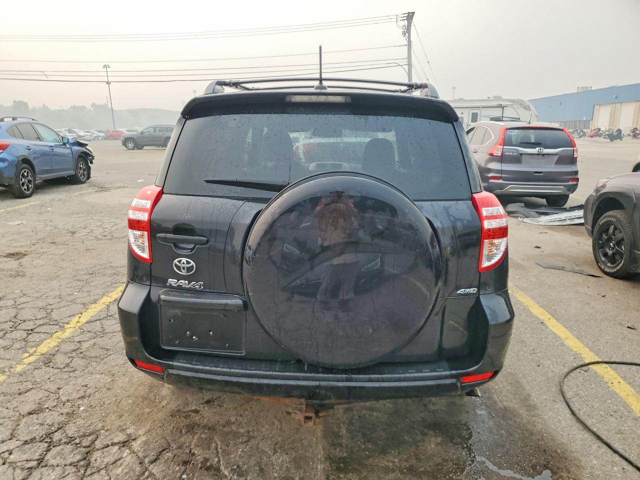 2011 Toyota Rav4 Base Black vin: 2T3BF4DV5BW152004