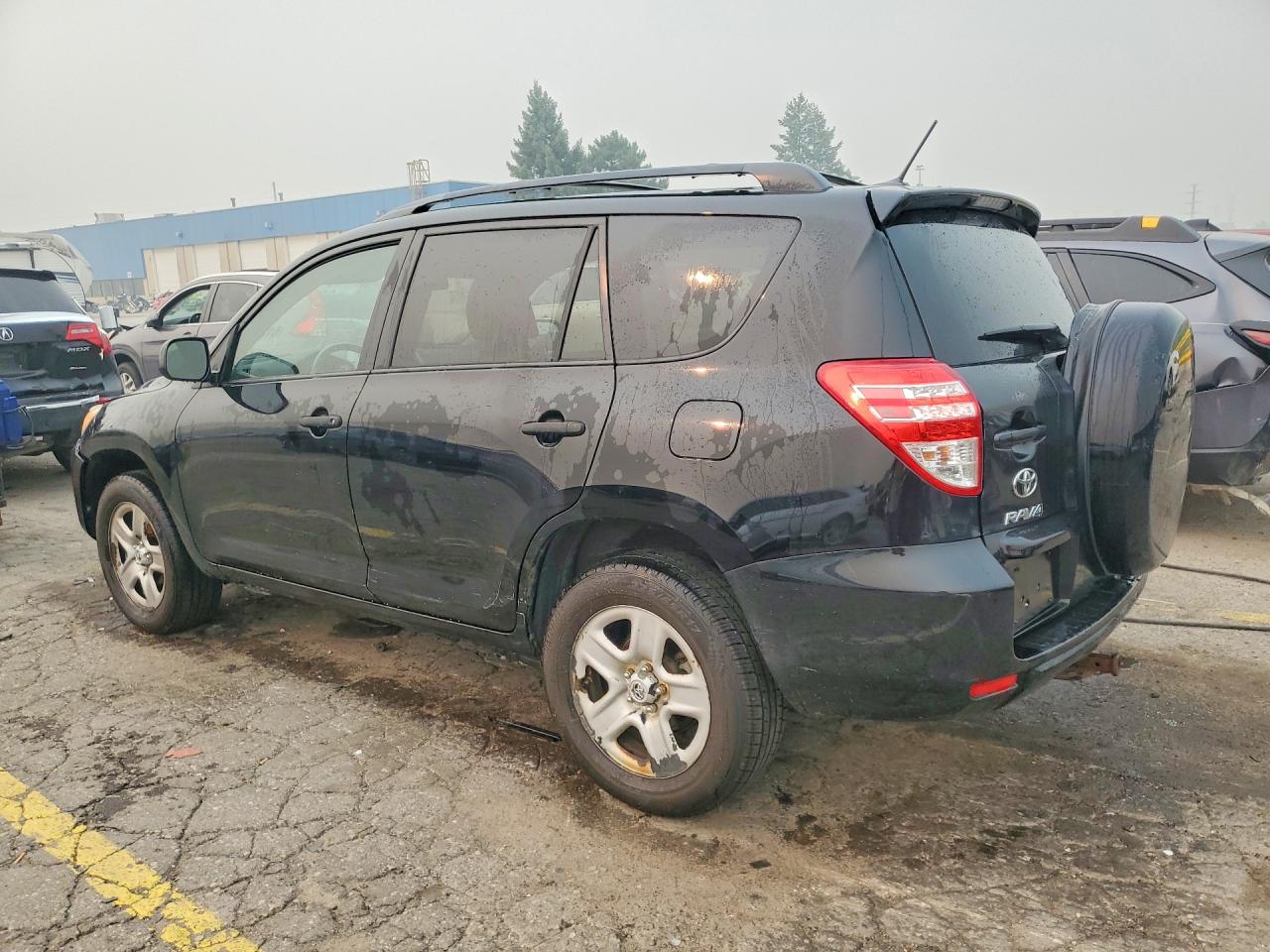2011 Toyota Rav4 Base Black vin: 2T3BF4DV5BW152004