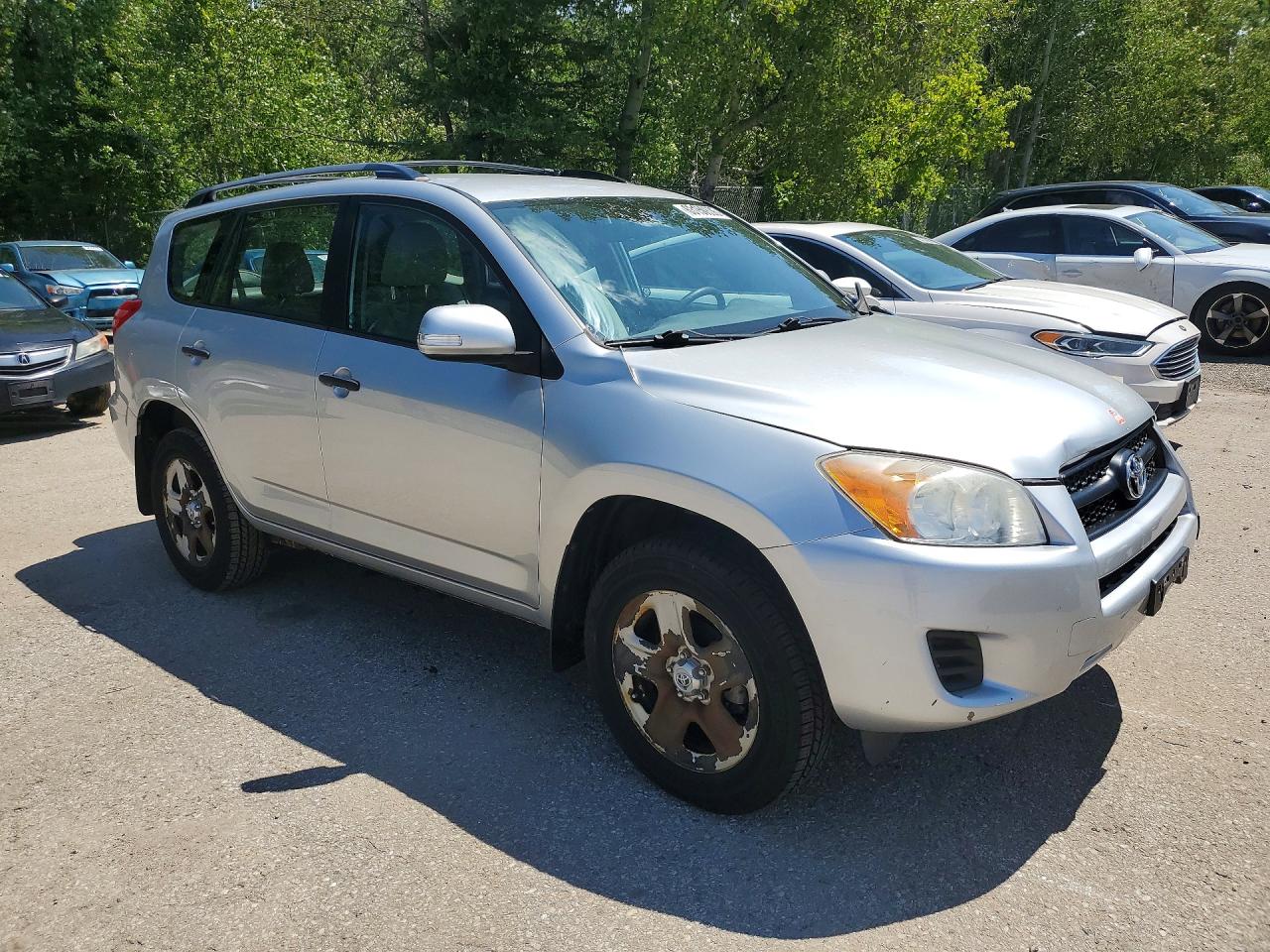 2011 Toyota Rav4 Base Silver vin: 2T3BF4DV5BW163701