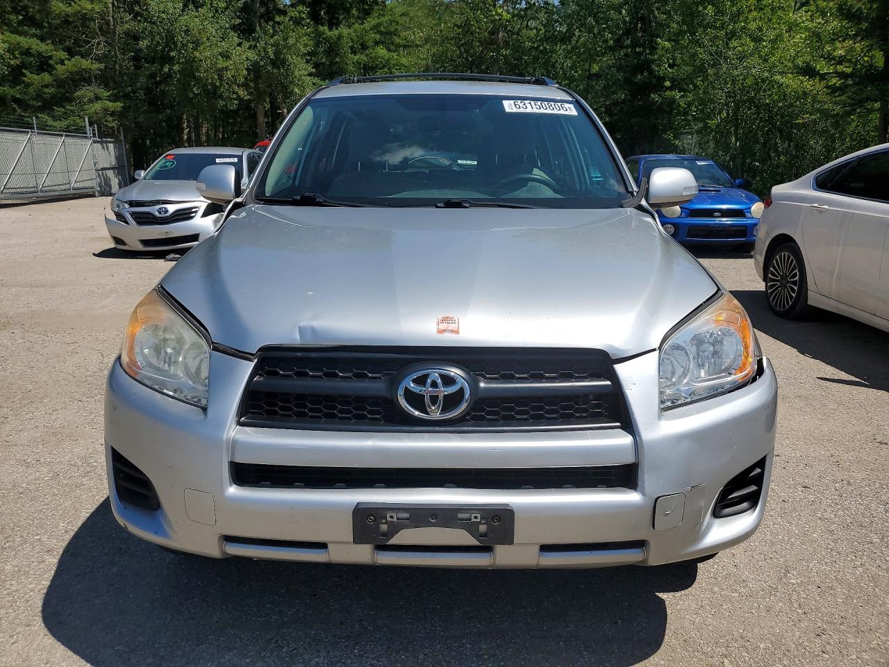 2011 Toyota Rav4 Base Silver vin: 2T3BF4DV5BW163701