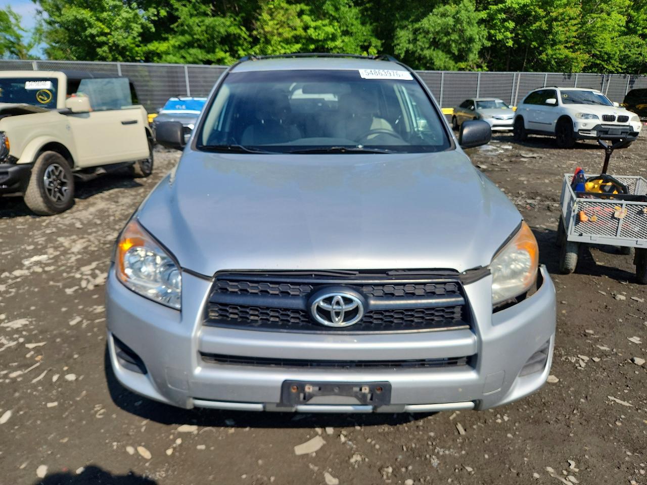 2012 Toyota Rav4 Base Silver vin: 2T3BF4DV5CW179334