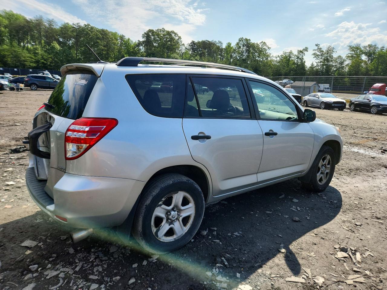 2012 Toyota Rav4 Base Silver vin: 2T3BF4DV5CW179334
