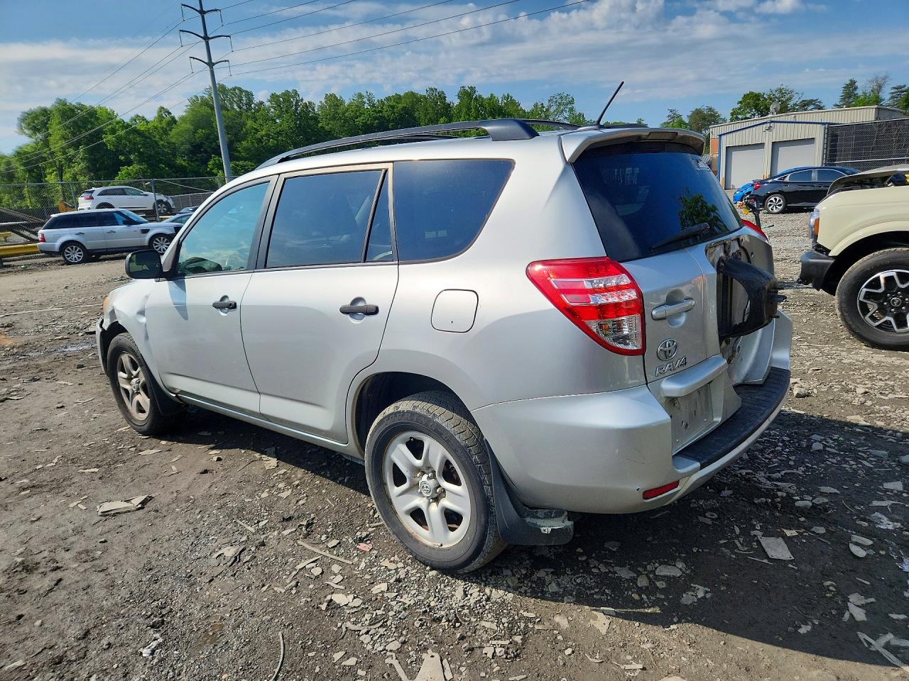 2012 Toyota Rav4 Base Silver vin: 2T3BF4DV5CW179334