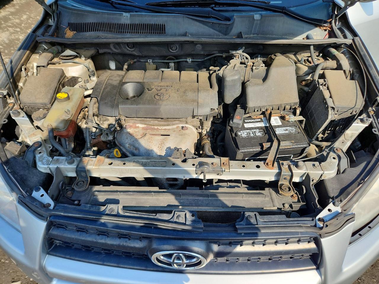 2012 Toyota Rav4 Base Silver vin: 2T3BF4DV5CW179334
