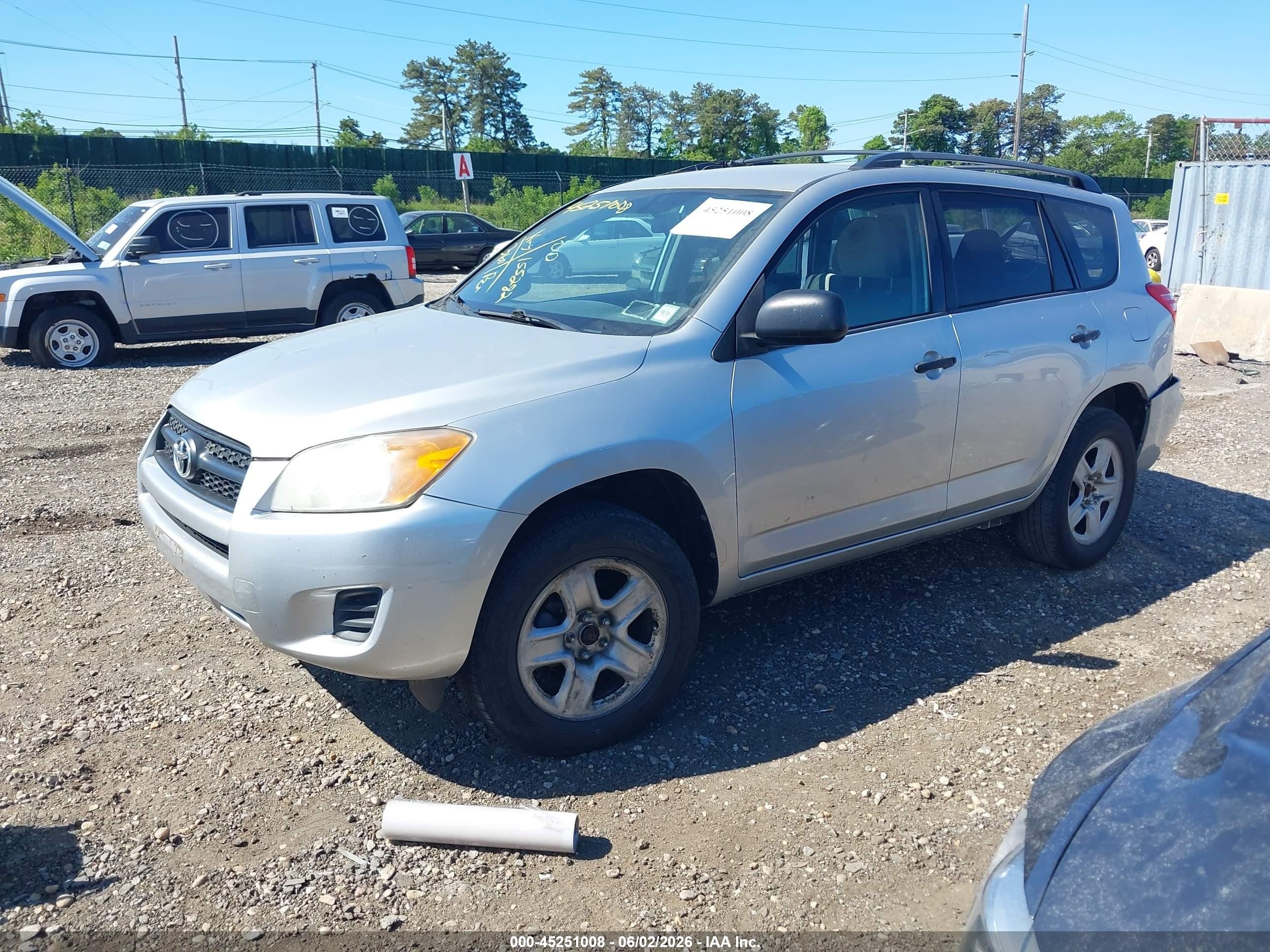 2012 Toyota Rav4   Серый vin: 2T3BF4DV5CW184890