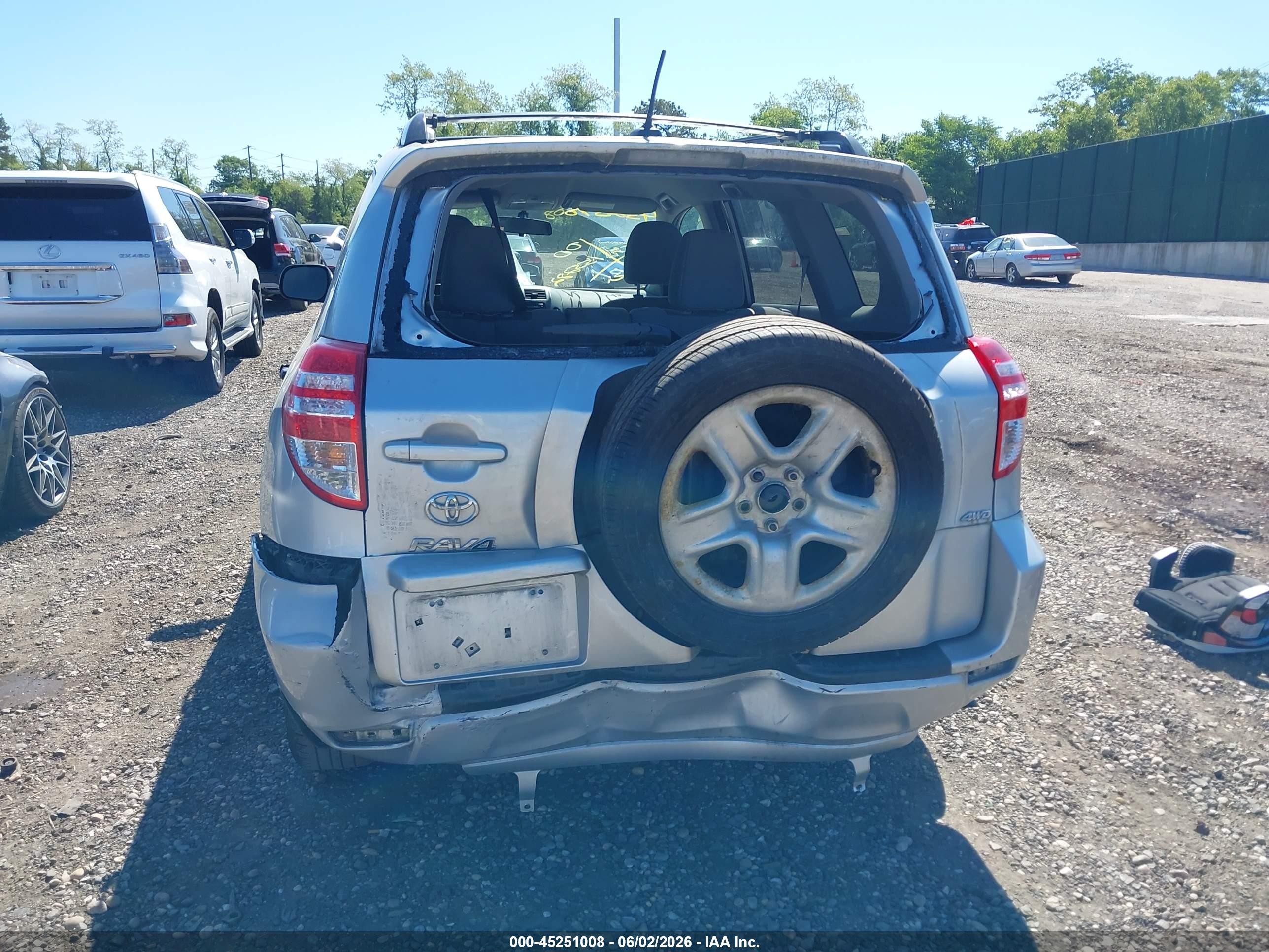 2012 Toyota Rav4   Серый vin: 2T3BF4DV5CW184890