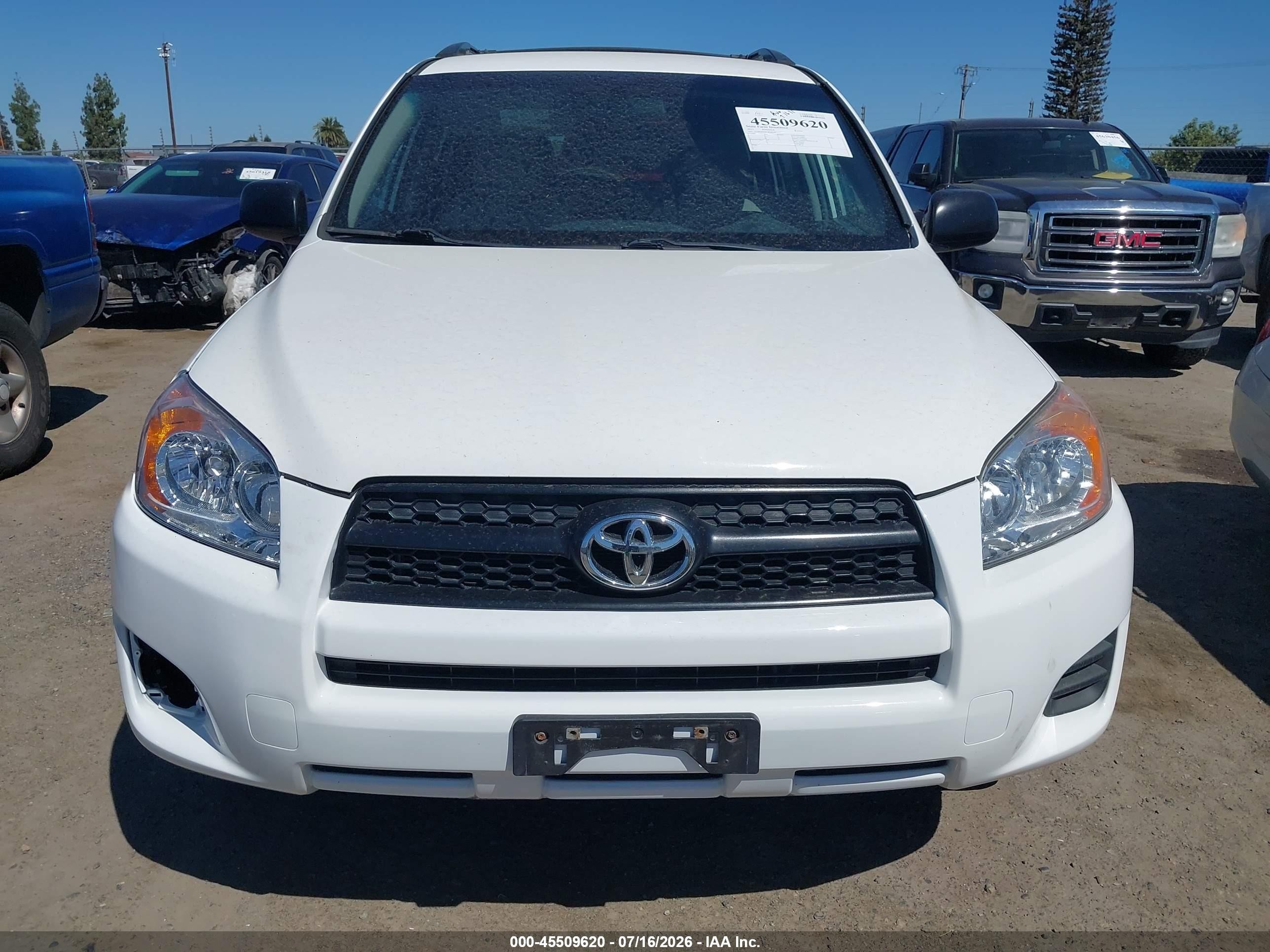 2012 Toyota Rav4 White vin: 2T3BF4DV5CW187109