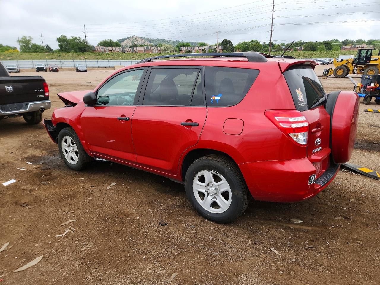 2012 Toyota Rav4 Base Red vin: 2T3BF4DV5CW194769