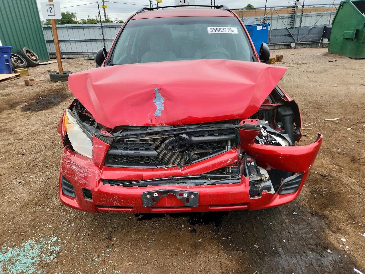2012 Toyota Rav4 Base Red vin: 2T3BF4DV5CW194769