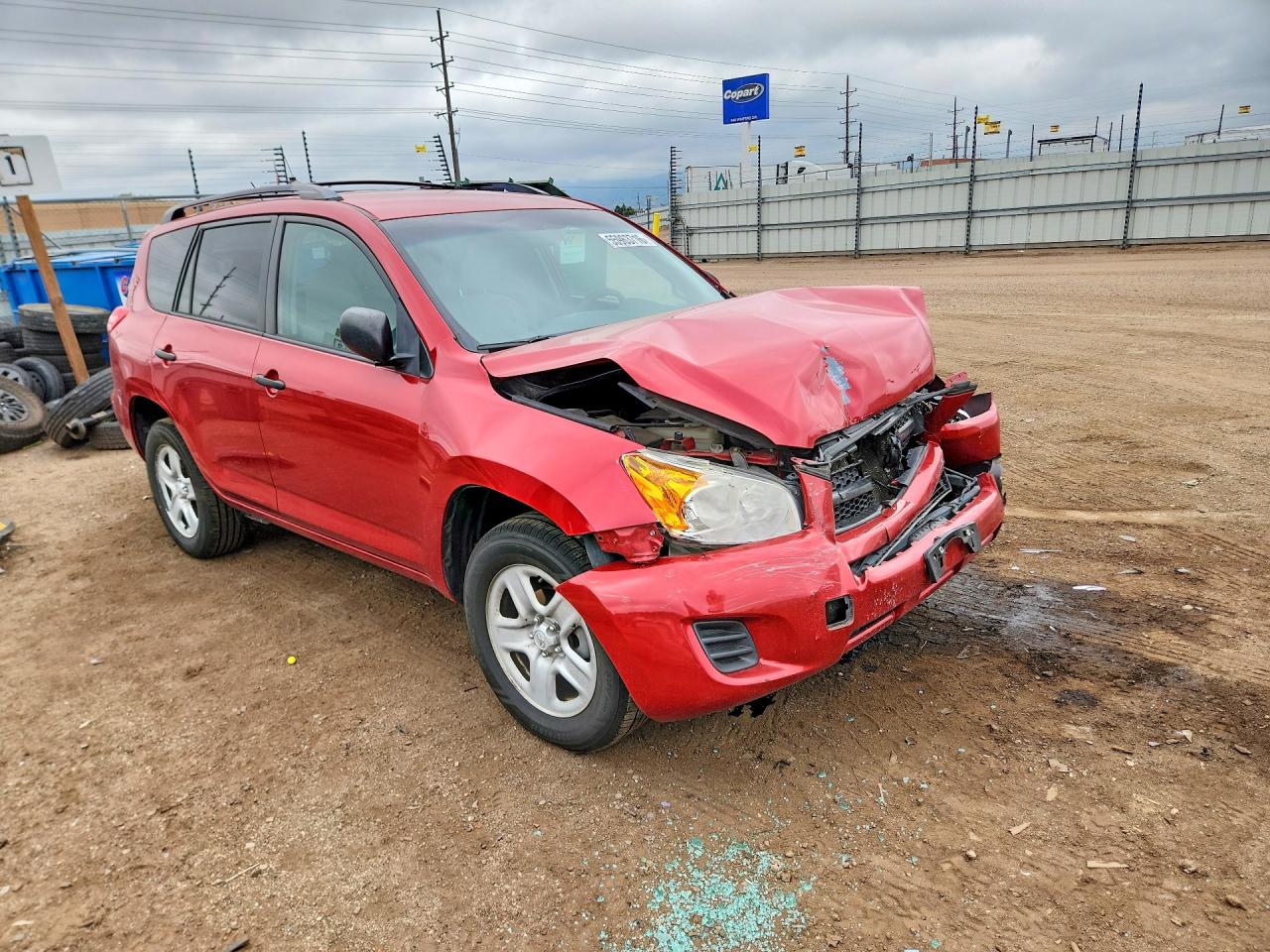 2012 Toyota Rav4 Base Red vin: 2T3BF4DV5CW194769