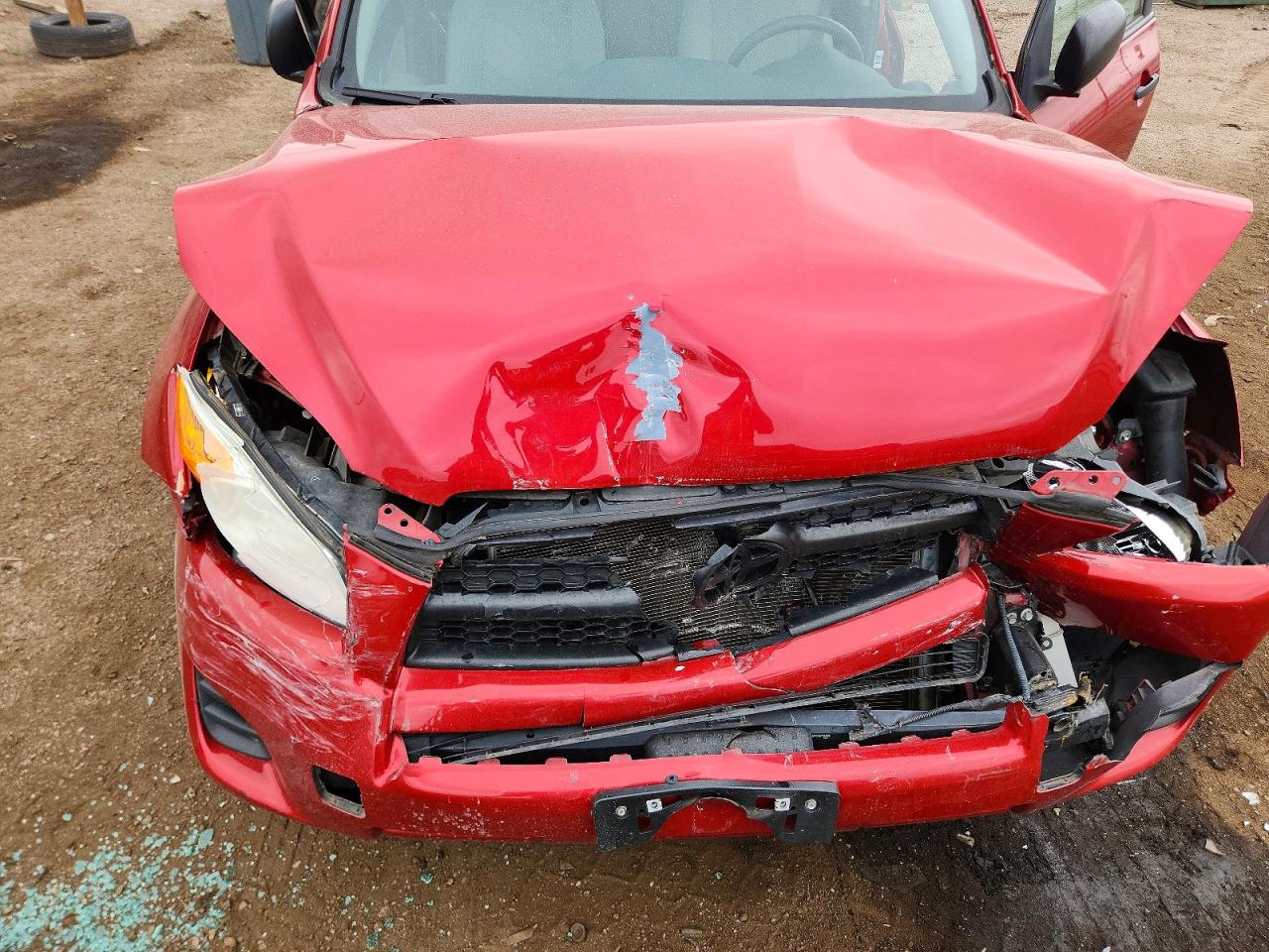 2012 Toyota Rav4 Base Red vin: 2T3BF4DV5CW194769