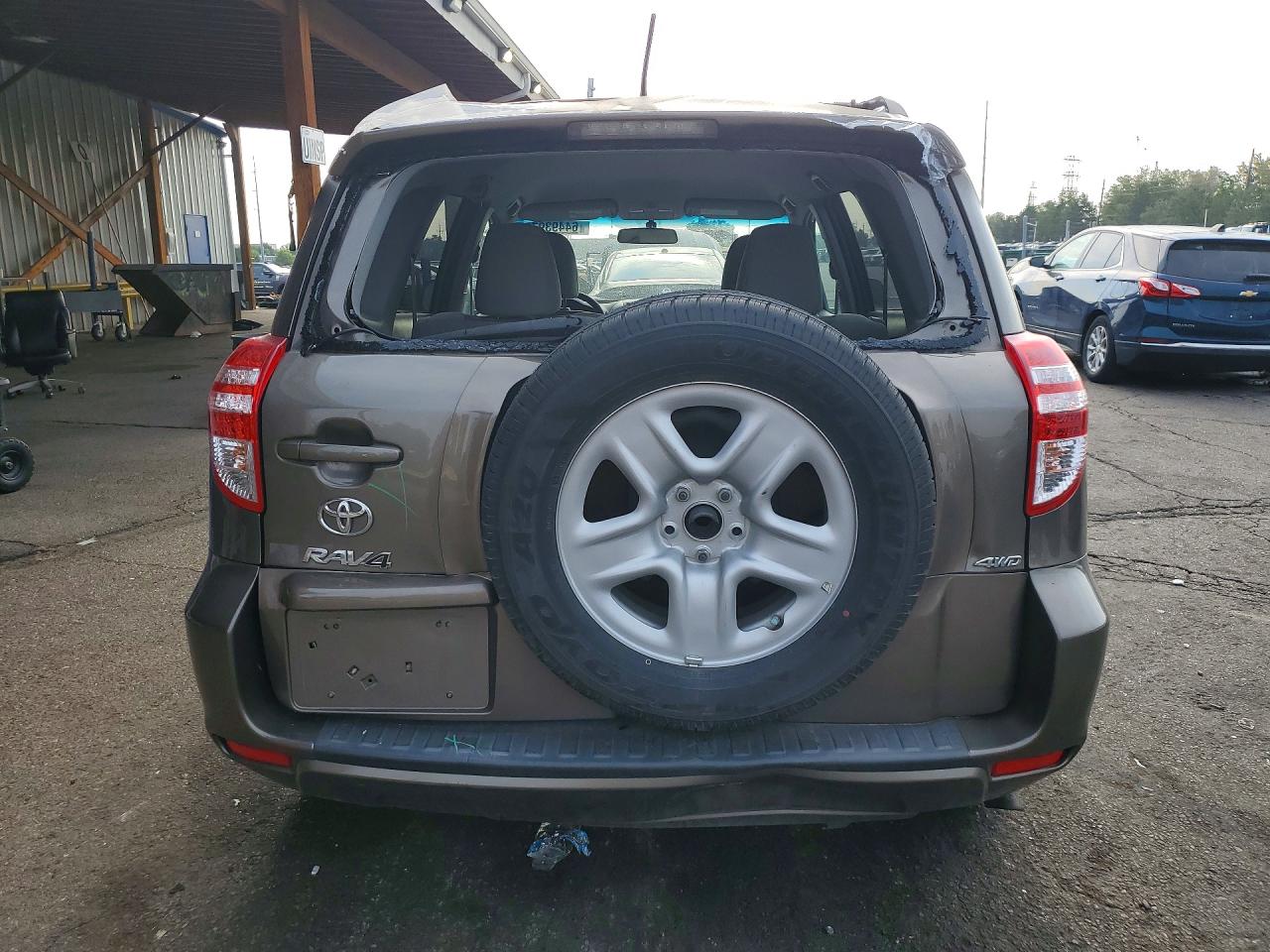 2012 Toyota Rav4 Base Brown vin: 2T3BF4DV5CW210145