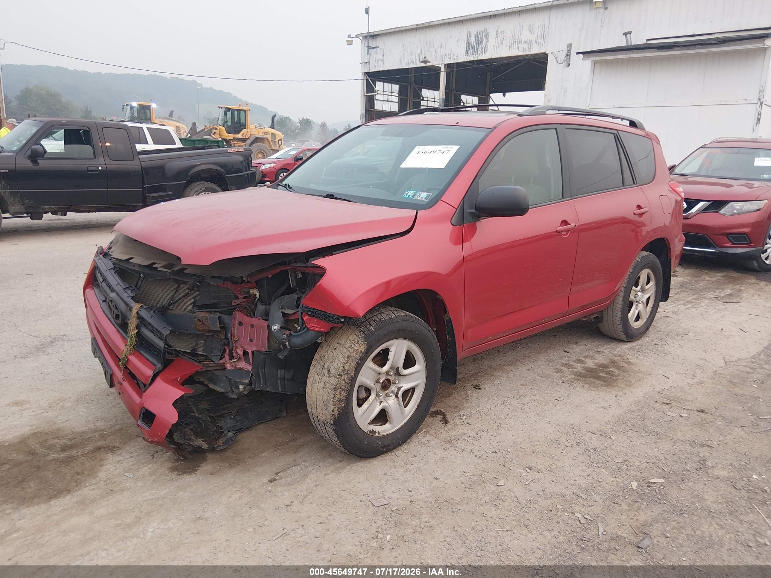 2012 Toyota Rav4   Red vin: 2T3BF4DV5CW220769