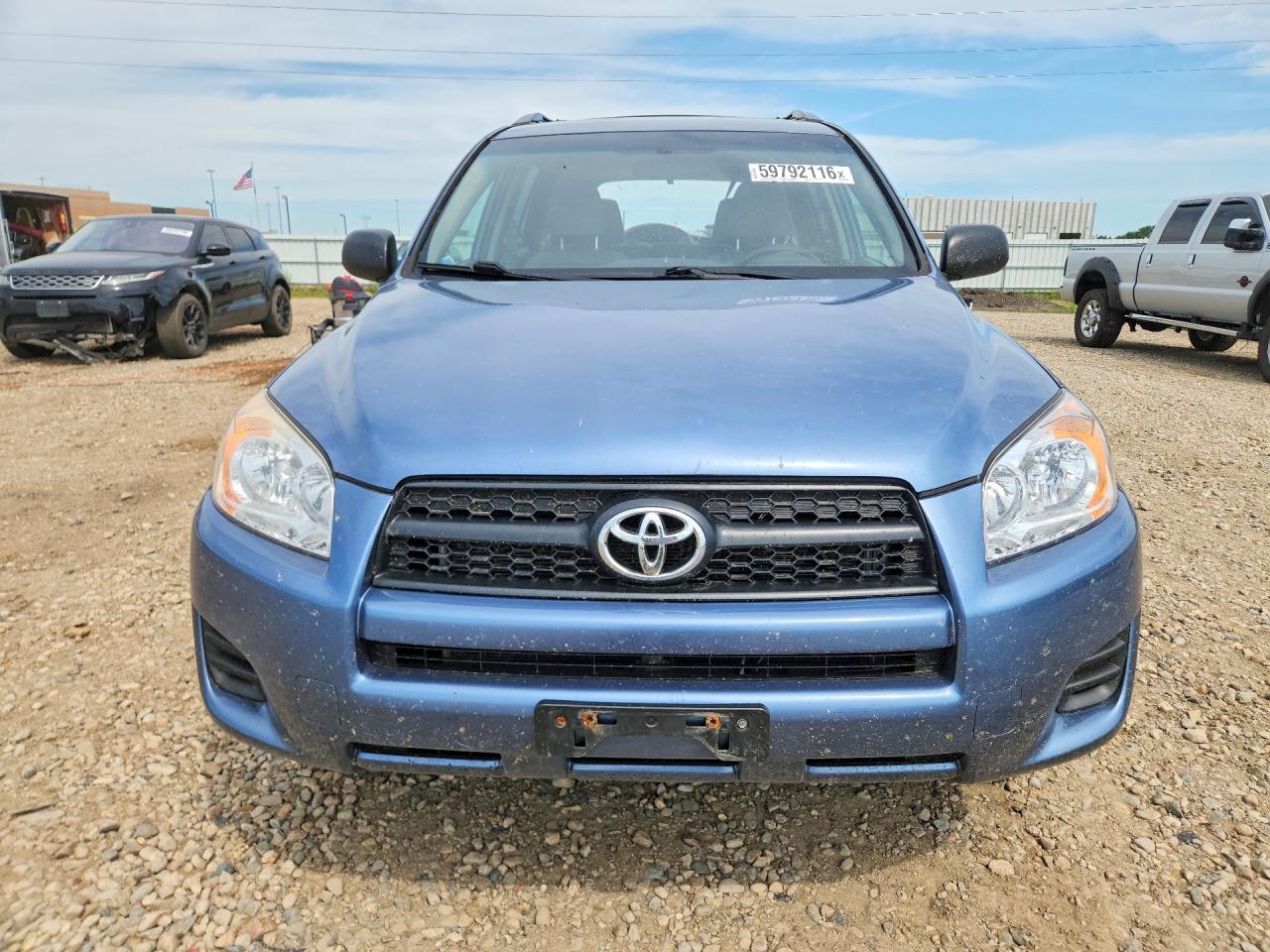 2012 Toyota Rav4 Base Blue vin: 2T3BF4DV5CW225132