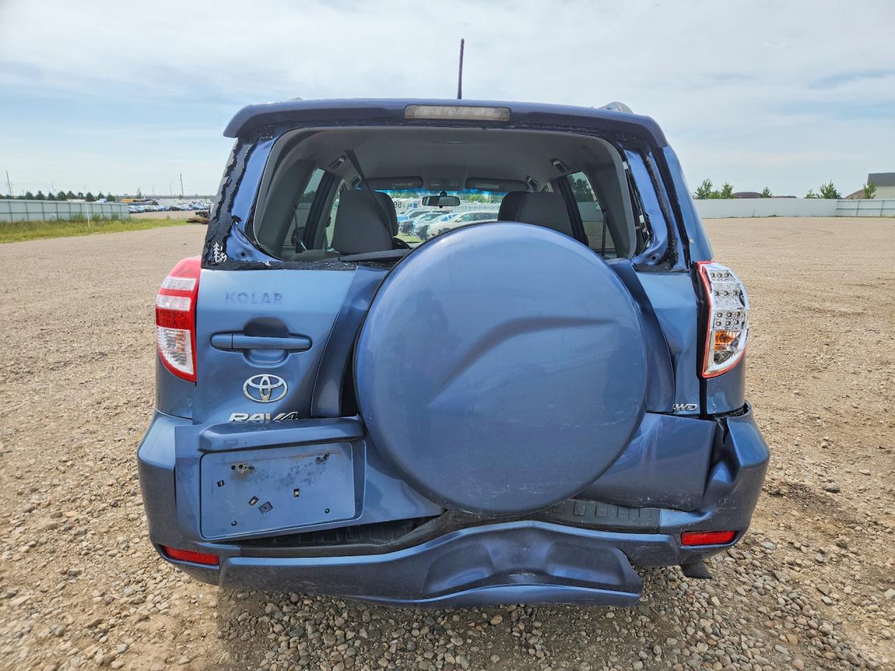 2012 Toyota Rav4 Base Blue vin: 2T3BF4DV5CW225132