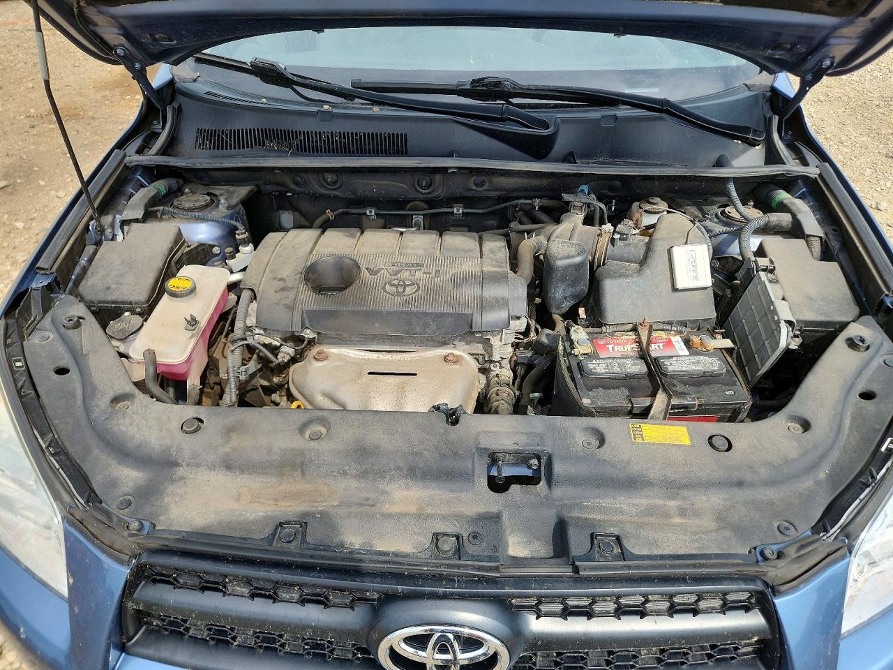 2012 Toyota Rav4 Base Blue vin: 2T3BF4DV5CW225132