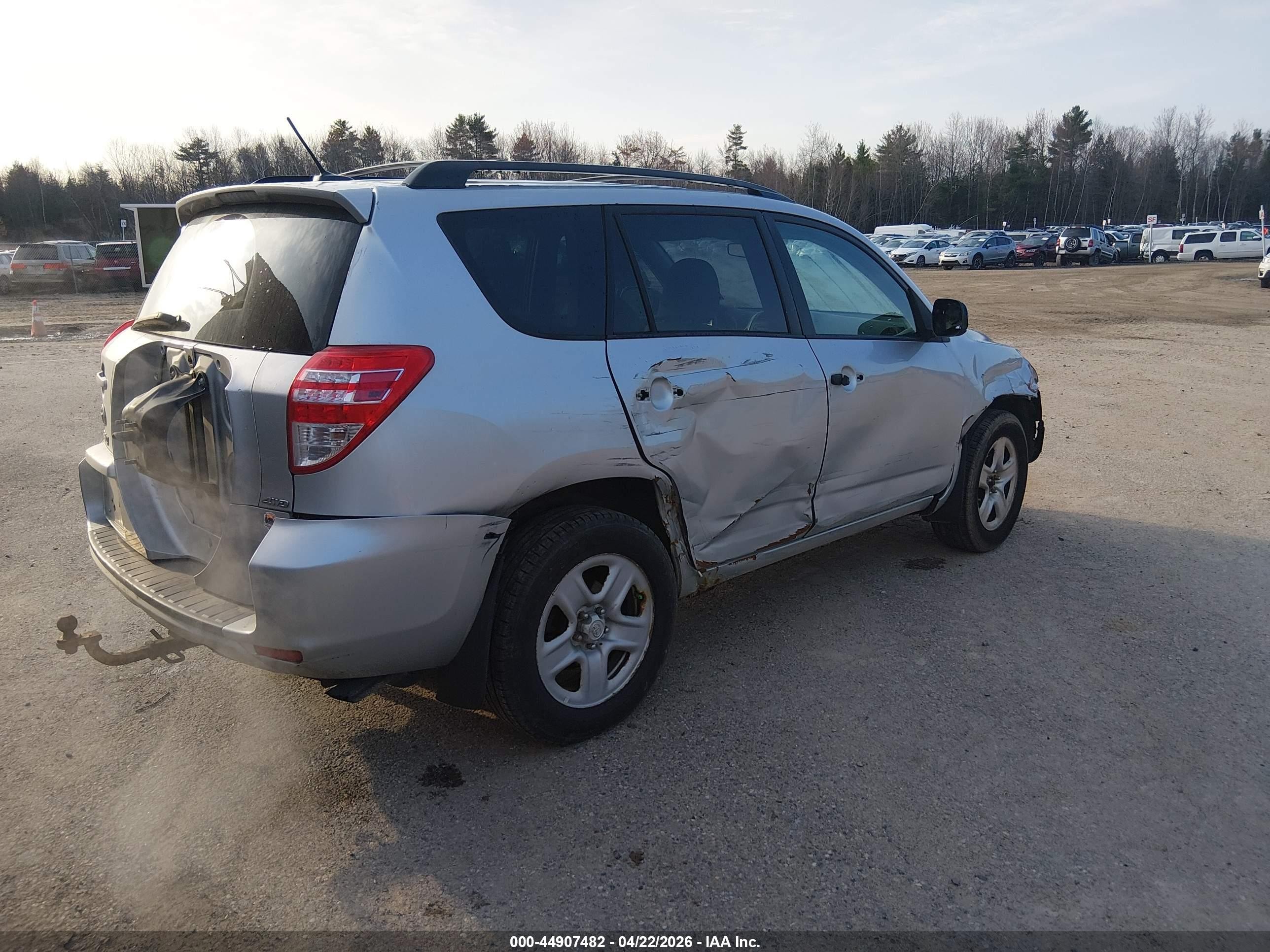 2012 Toyota Rav4   Silver vin: 2T3BF4DV5CW225261