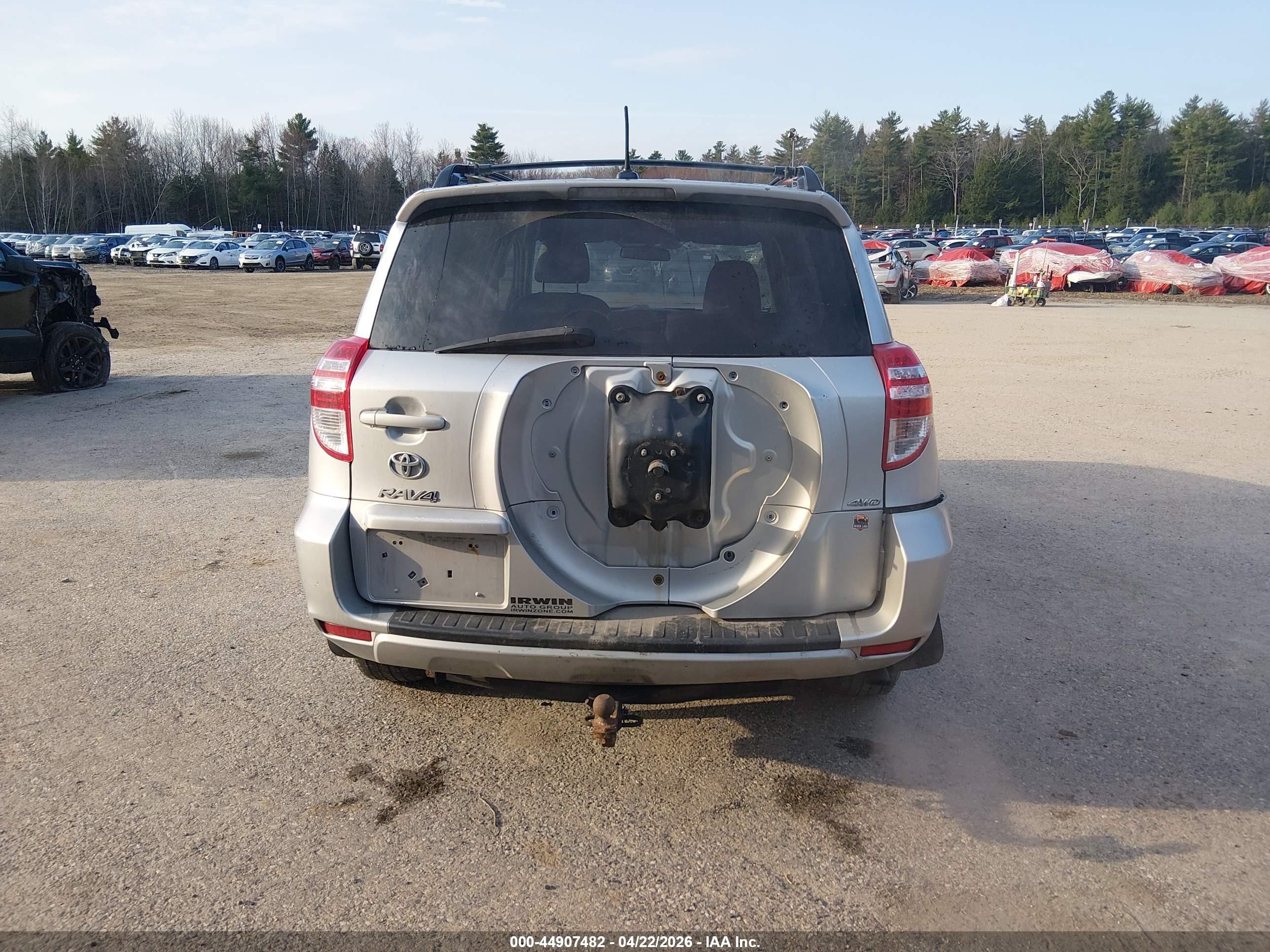 2012 Toyota Rav4   Silver vin: 2T3BF4DV5CW225261