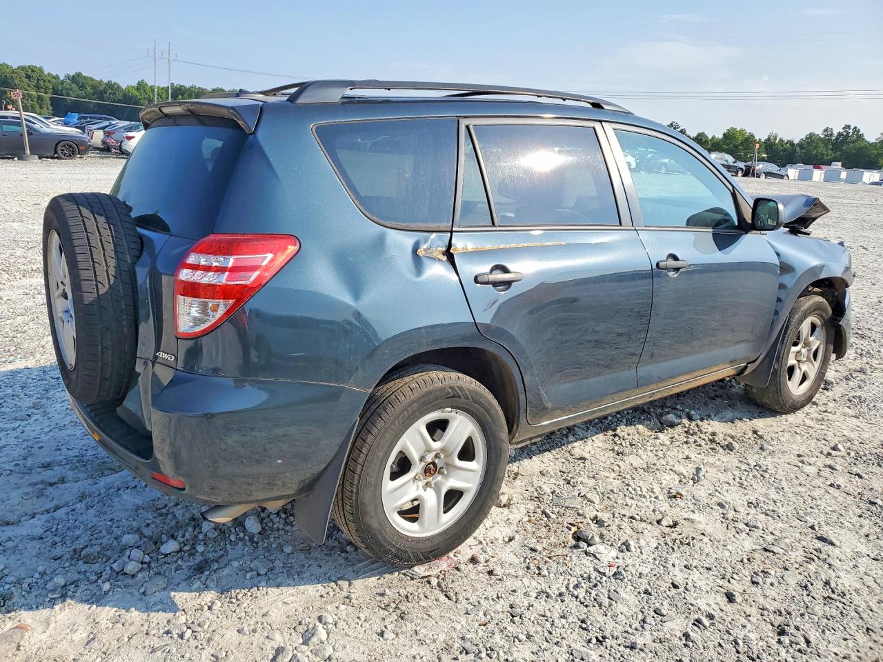 2012 Toyota Rav4 Base Blue vin: 2T3BF4DV5CW225731