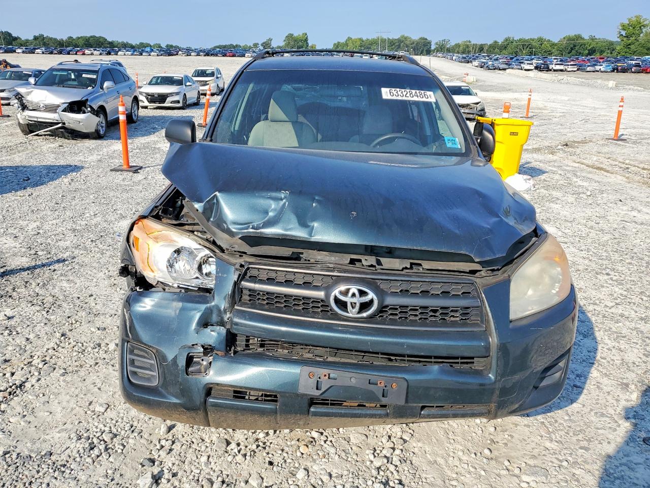 2012 Toyota Rav4 Base Blue vin: 2T3BF4DV5CW225731