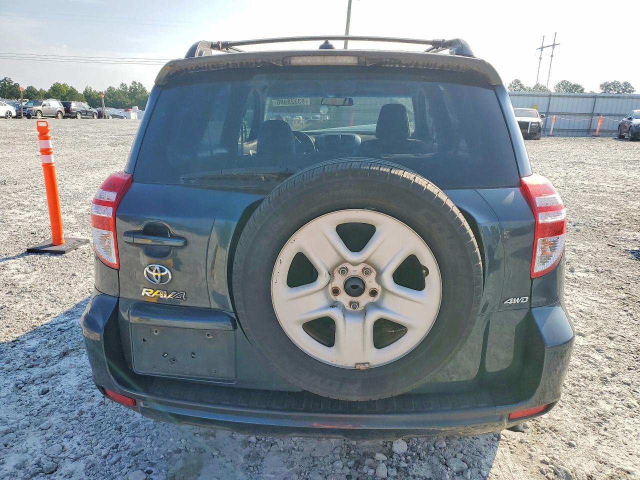 2012 Toyota Rav4 Base Blue vin: 2T3BF4DV5CW225731