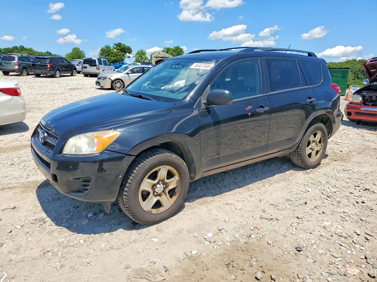 2012 Toyota Rav4 Base Black vin: 2T3BF4DV5CW237362