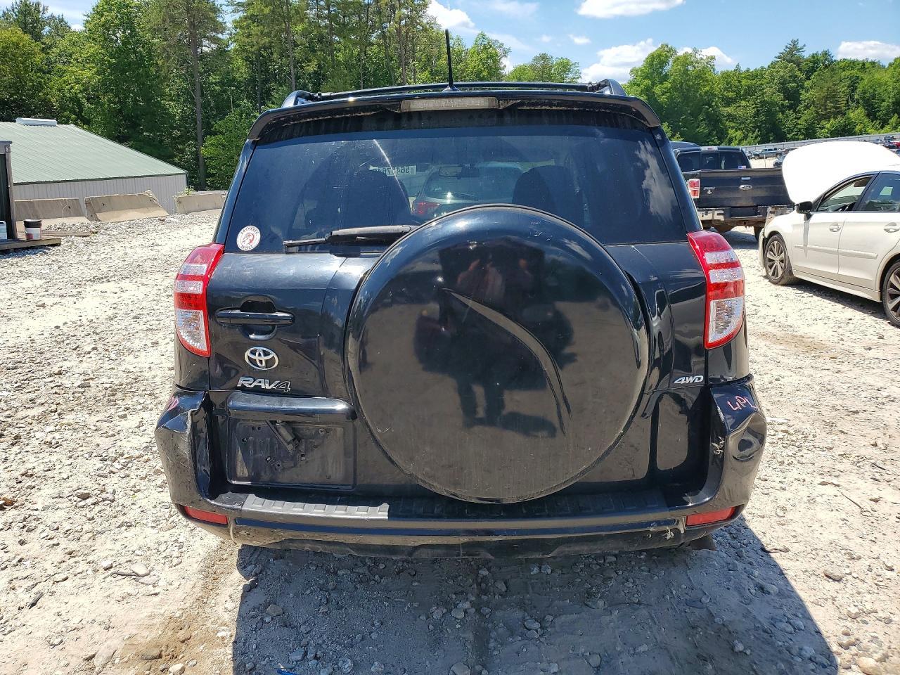 2012 Toyota Rav4 Base Black vin: 2T3BF4DV5CW237362