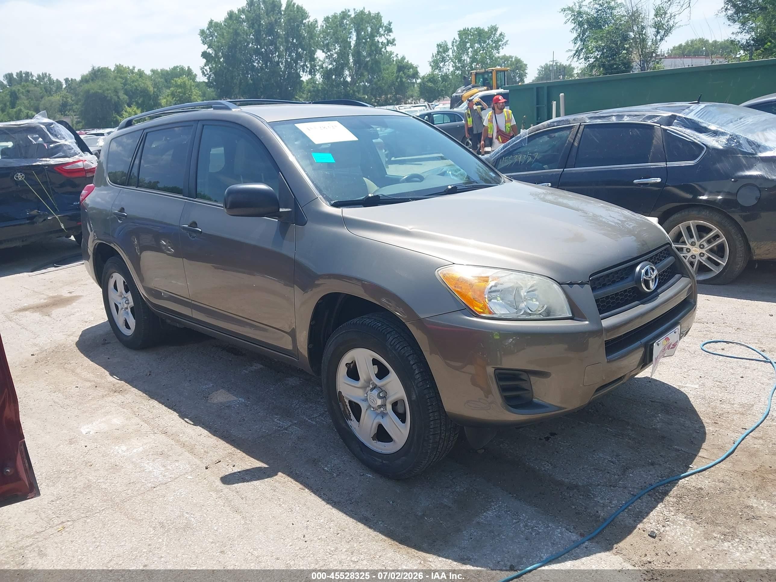 2012 Toyota Rav4   Gray vin: 2T3BF4DV5CW265985